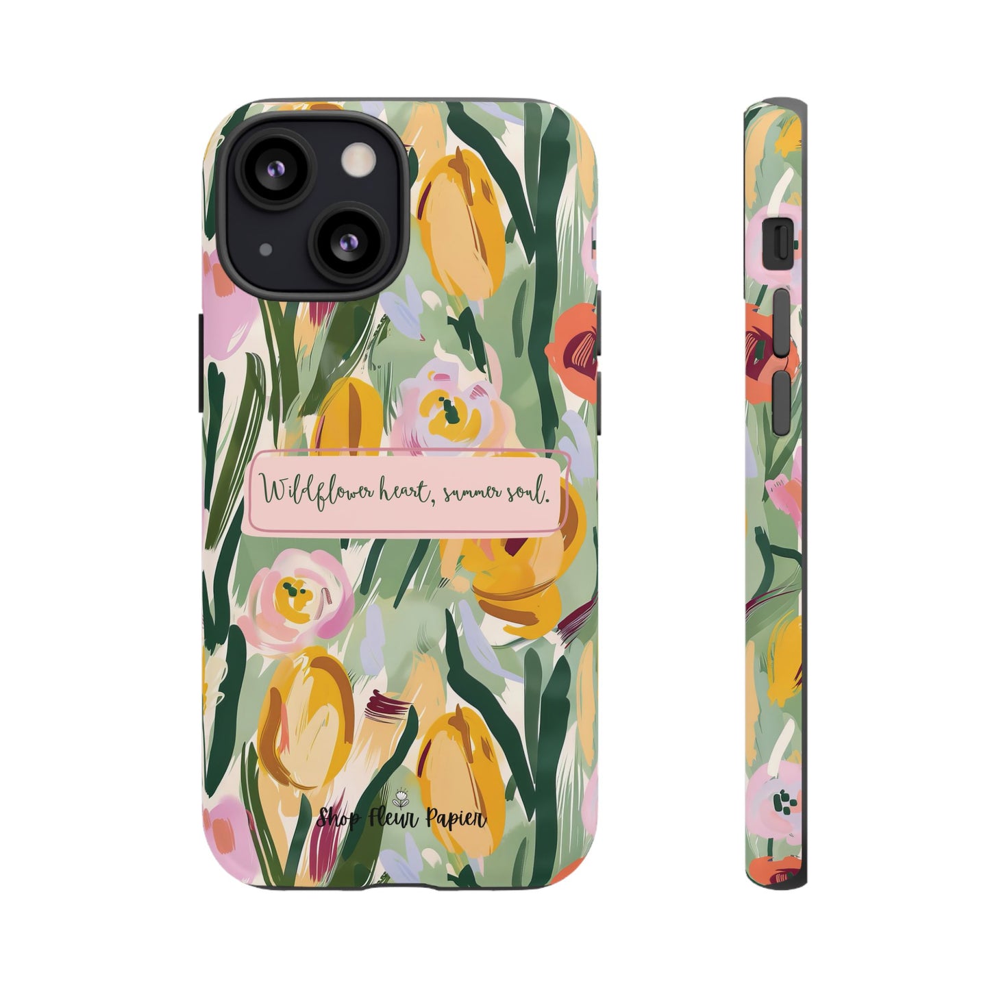 Personalized Wildflower Summer Tough Phone Case