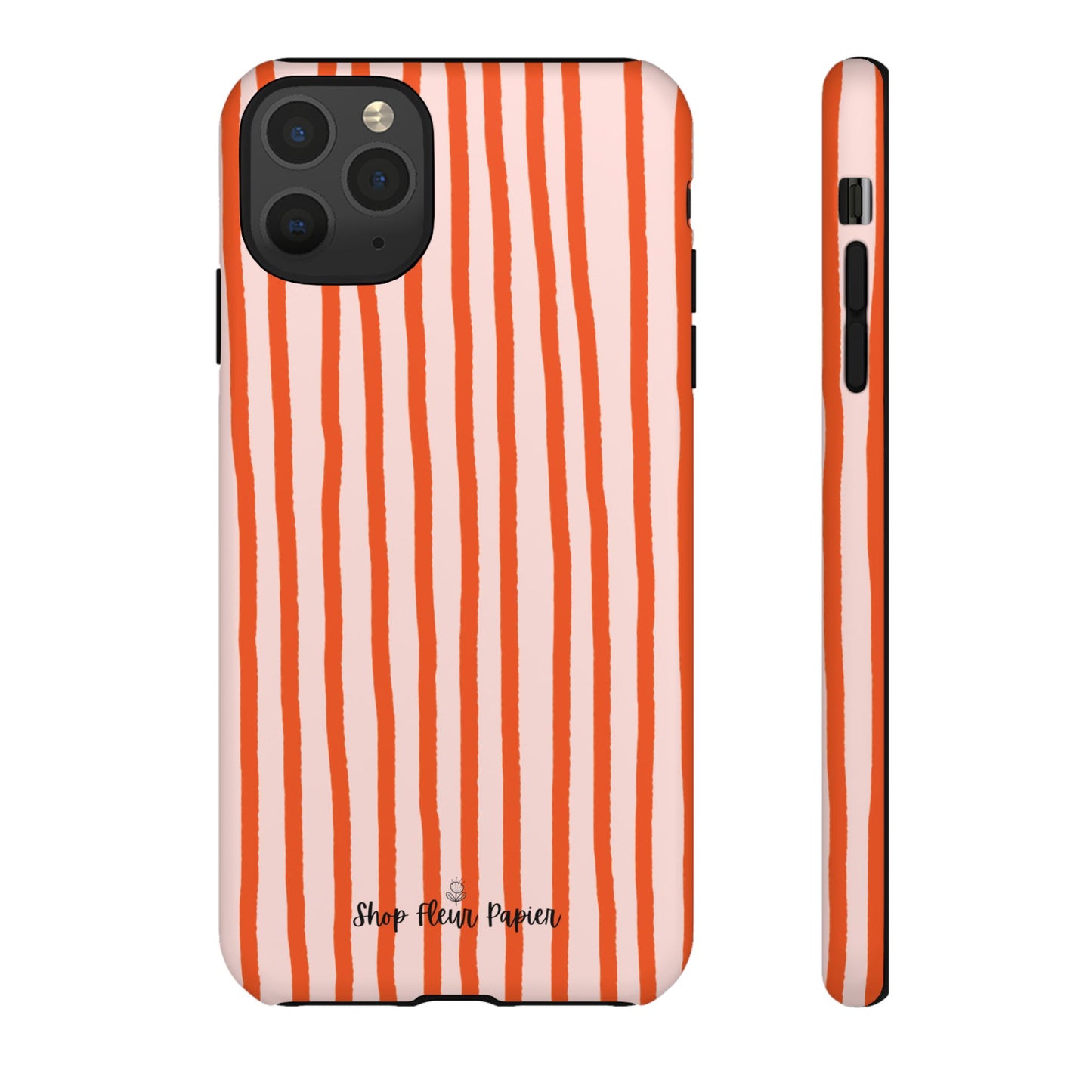 Autumn Stripes Cute Tough Phone Case