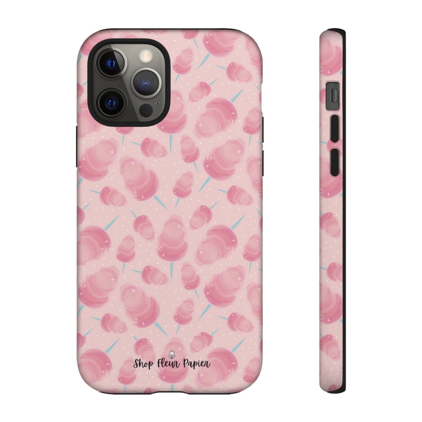 Pink Cotton Candy Tough Phone Case
