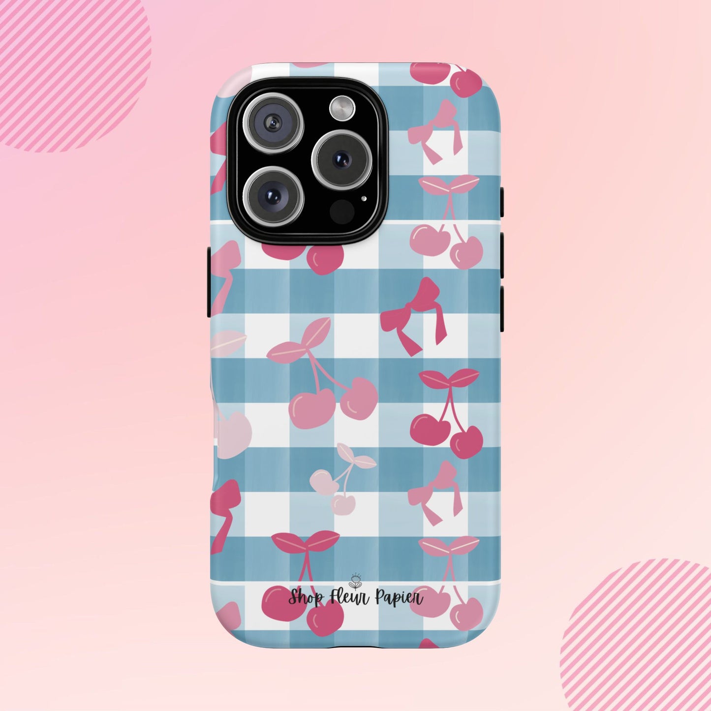 Coquette Summer Cherry Tough Phone Case