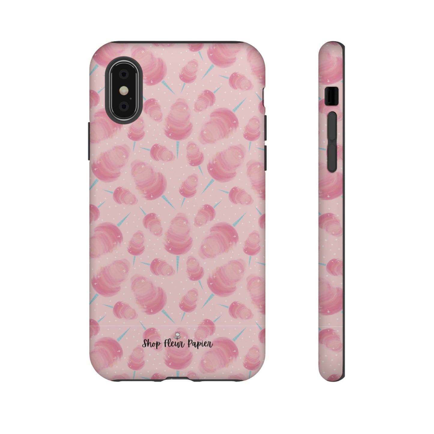 Pink Cotton Candy Tough Phone Case