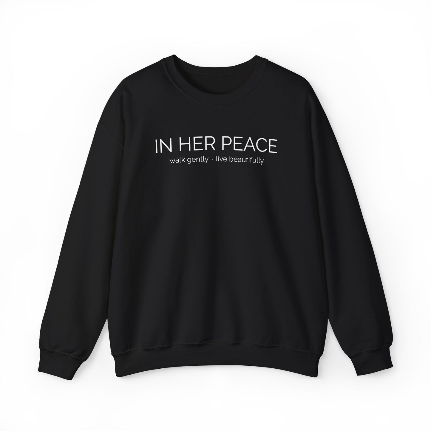 In Her Peace Cozy Blend Crewneck Sweatshirt