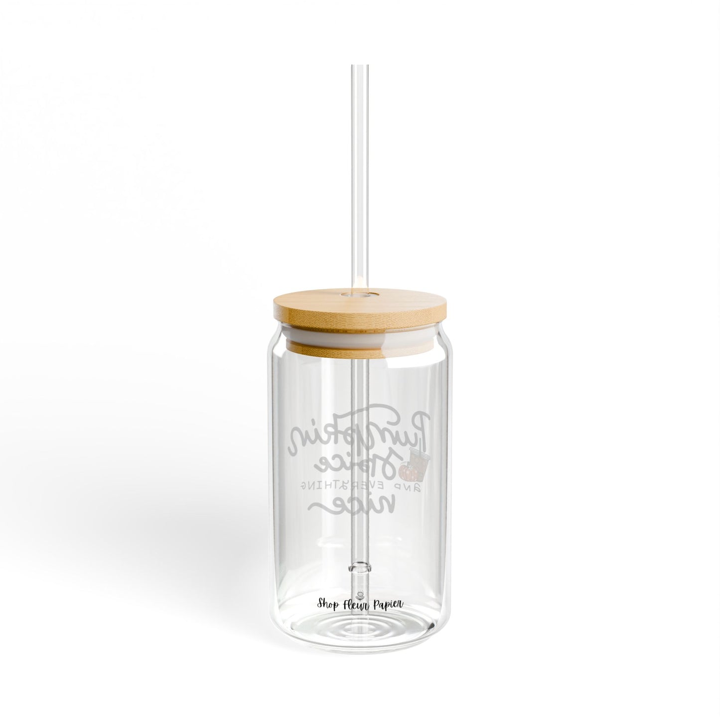 16 oz Pumpkin Spice Soda Can Tumbler