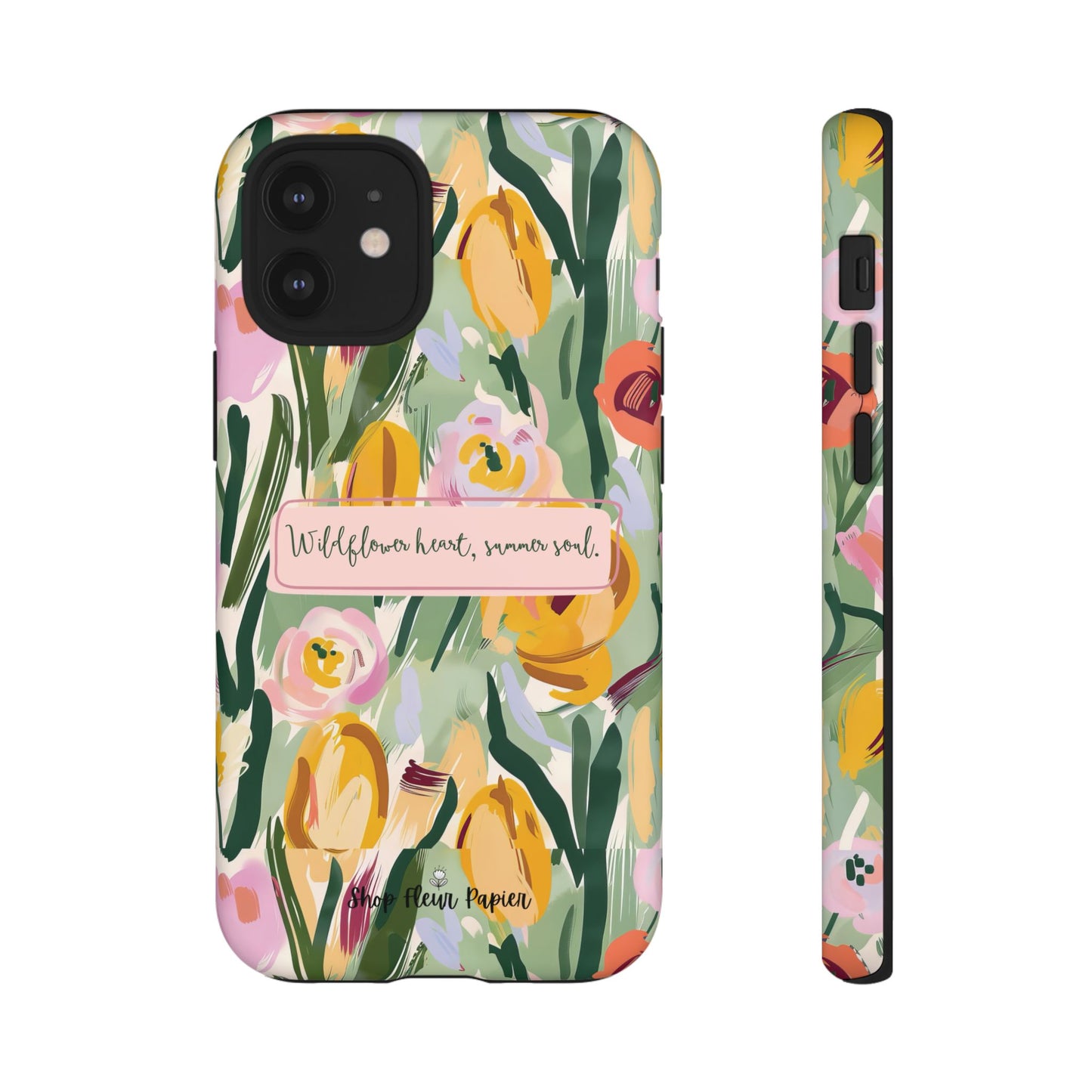Personalized Wildflower Summer Tough Phone Case
