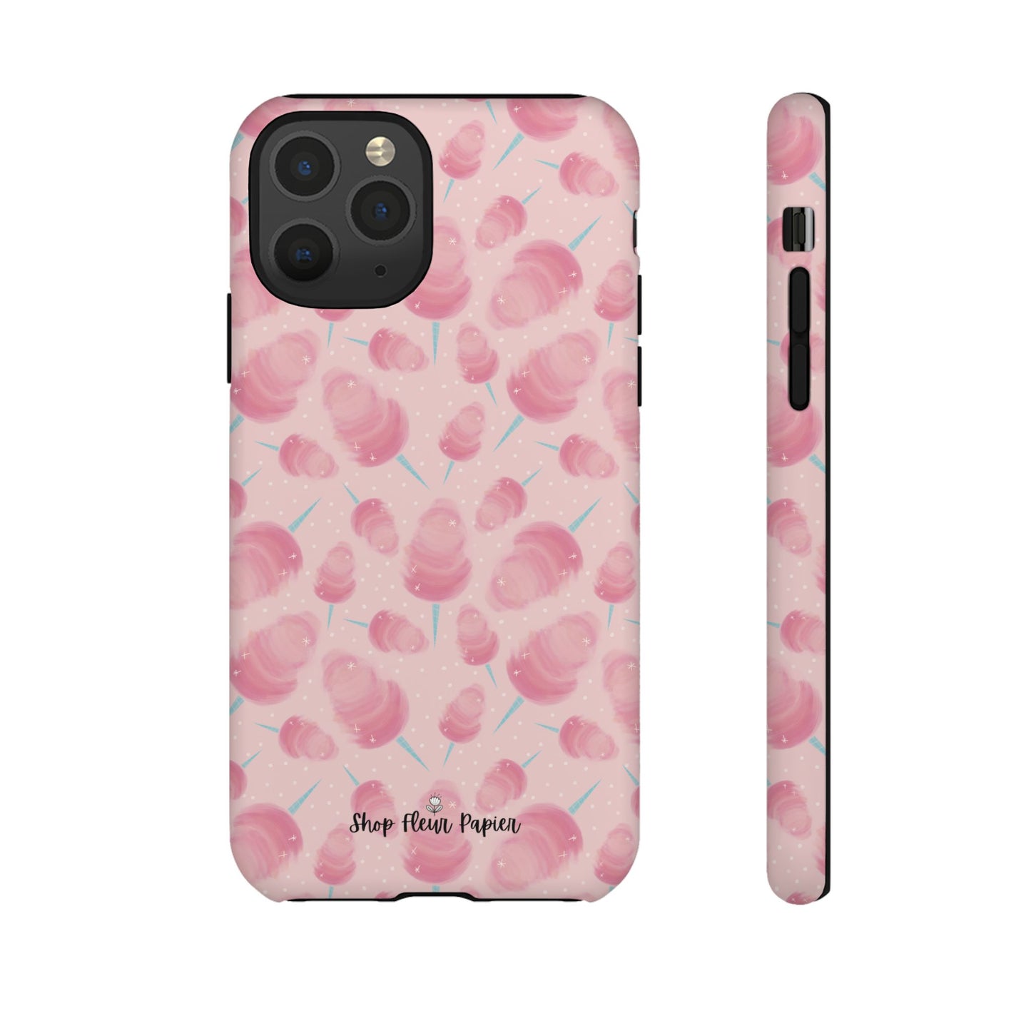Pink Cotton Candy Tough Phone Case
