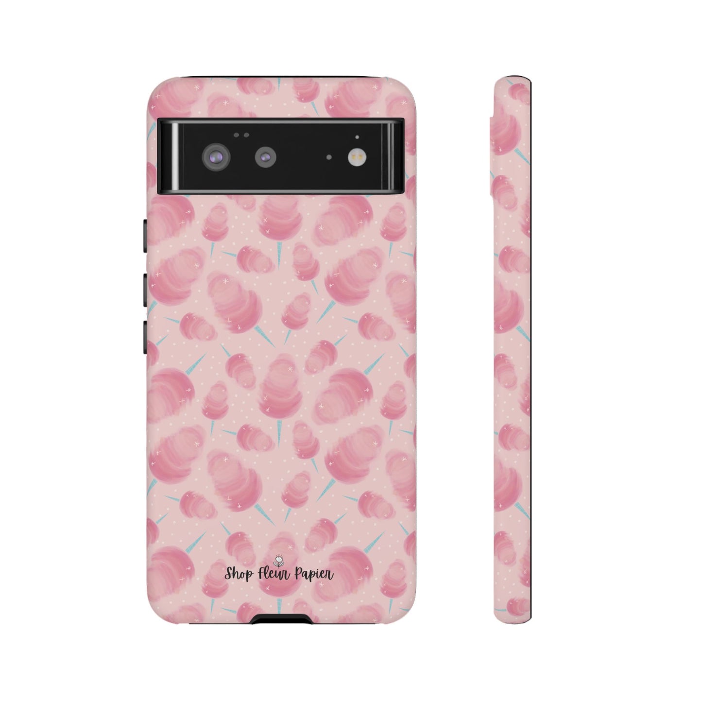 Pink Cotton Candy Tough Phone Case
