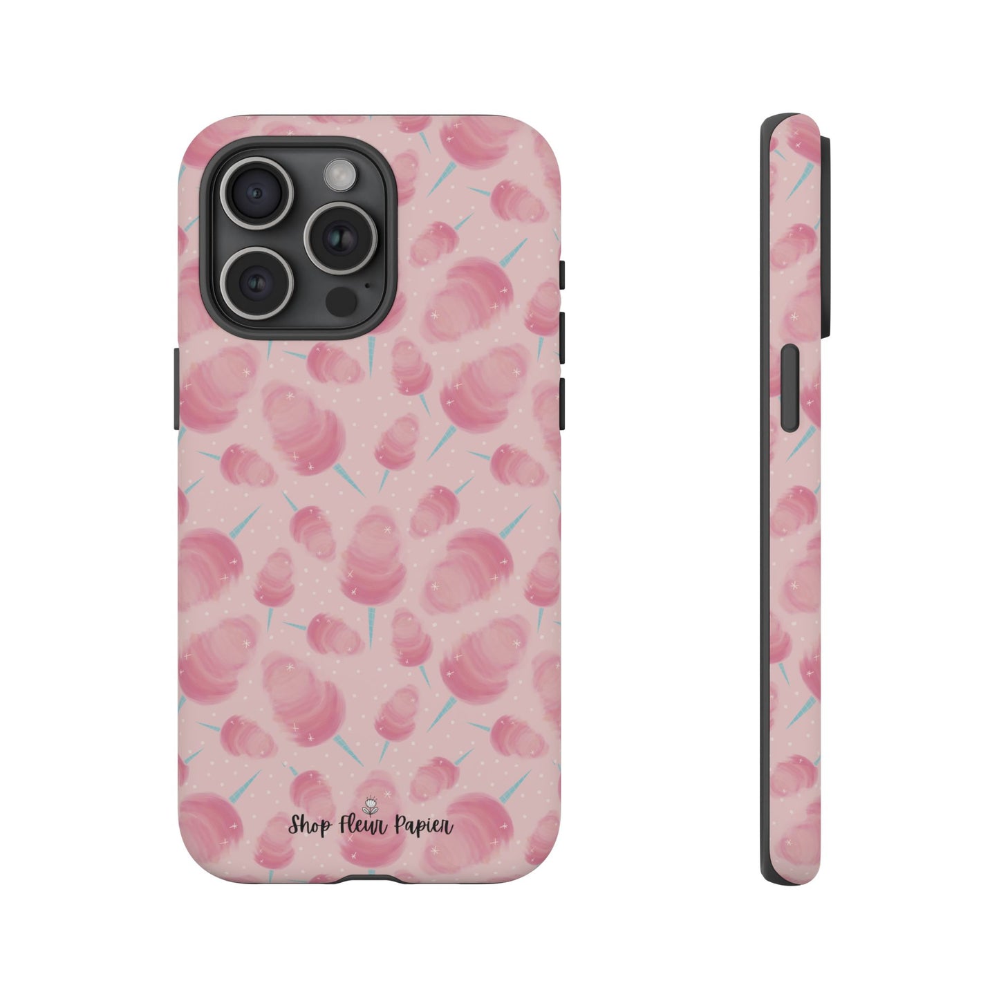 Pink Cotton Candy Tough Phone Case