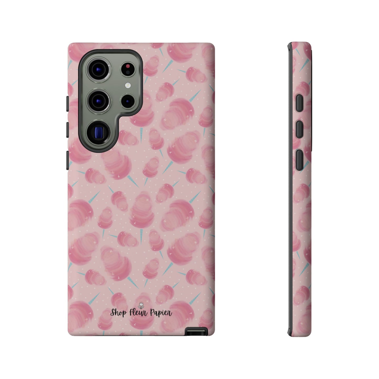 Pink Cotton Candy Tough Phone Case