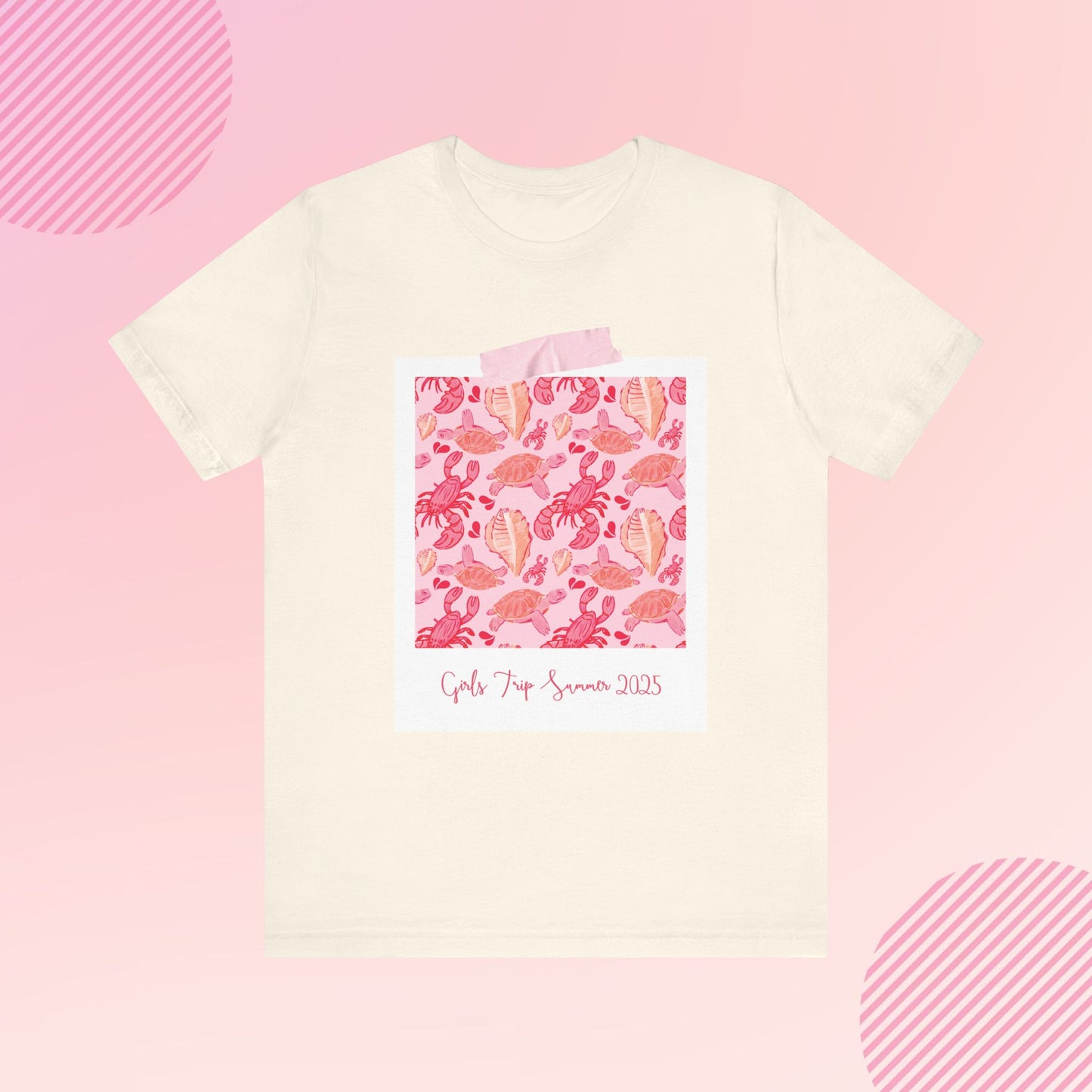Personalized Seaside Summer Girls Trip Women's Graphic Tee