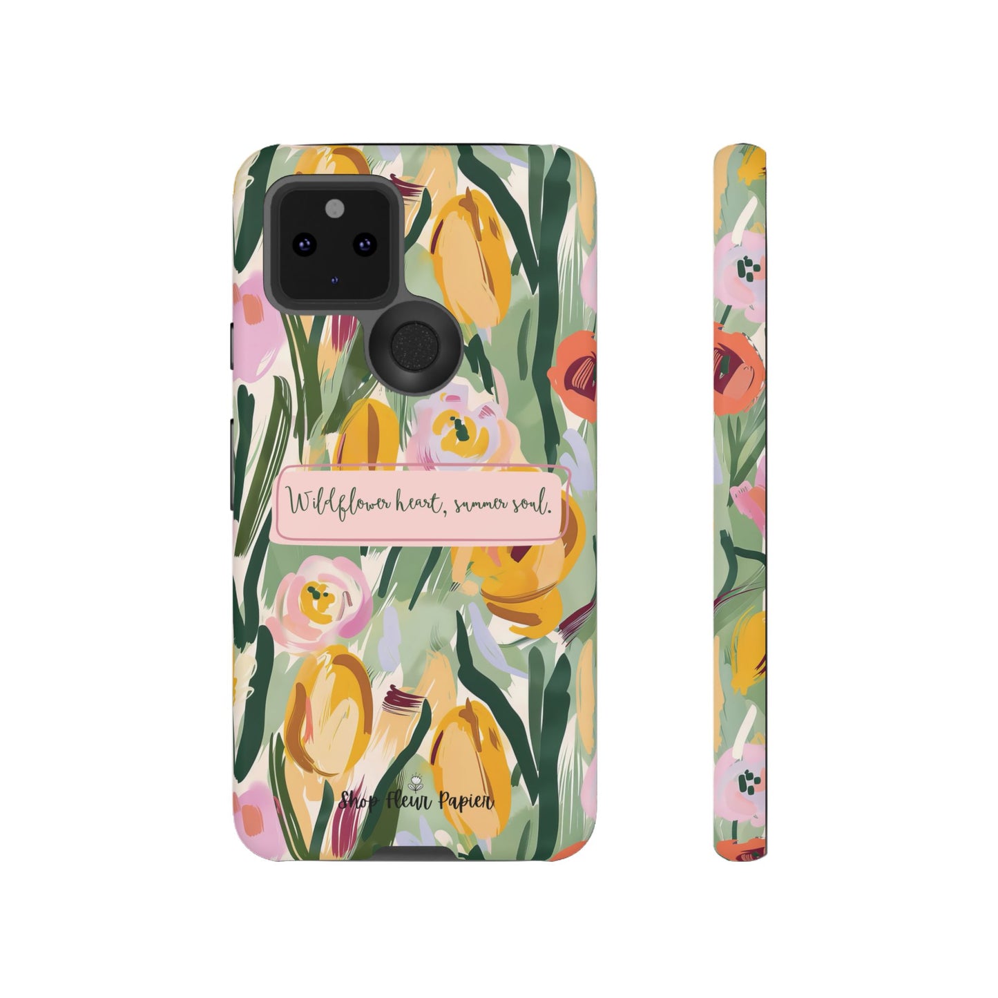 Personalized Wildflower Summer Tough Phone Case