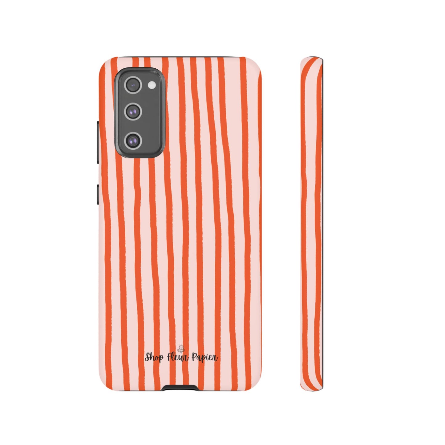 Autumn Stripes Cute Tough Phone Case