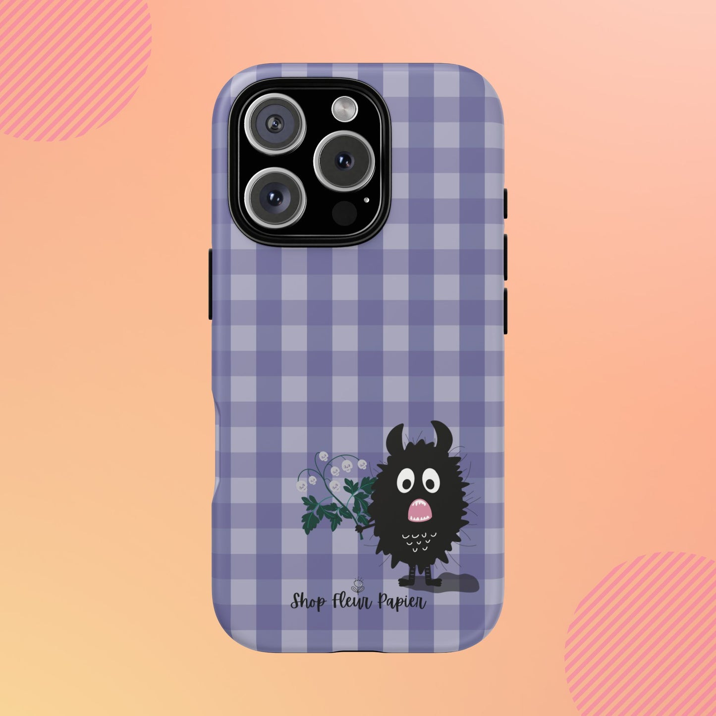 Cute Monster Halloween Tough Phone Case