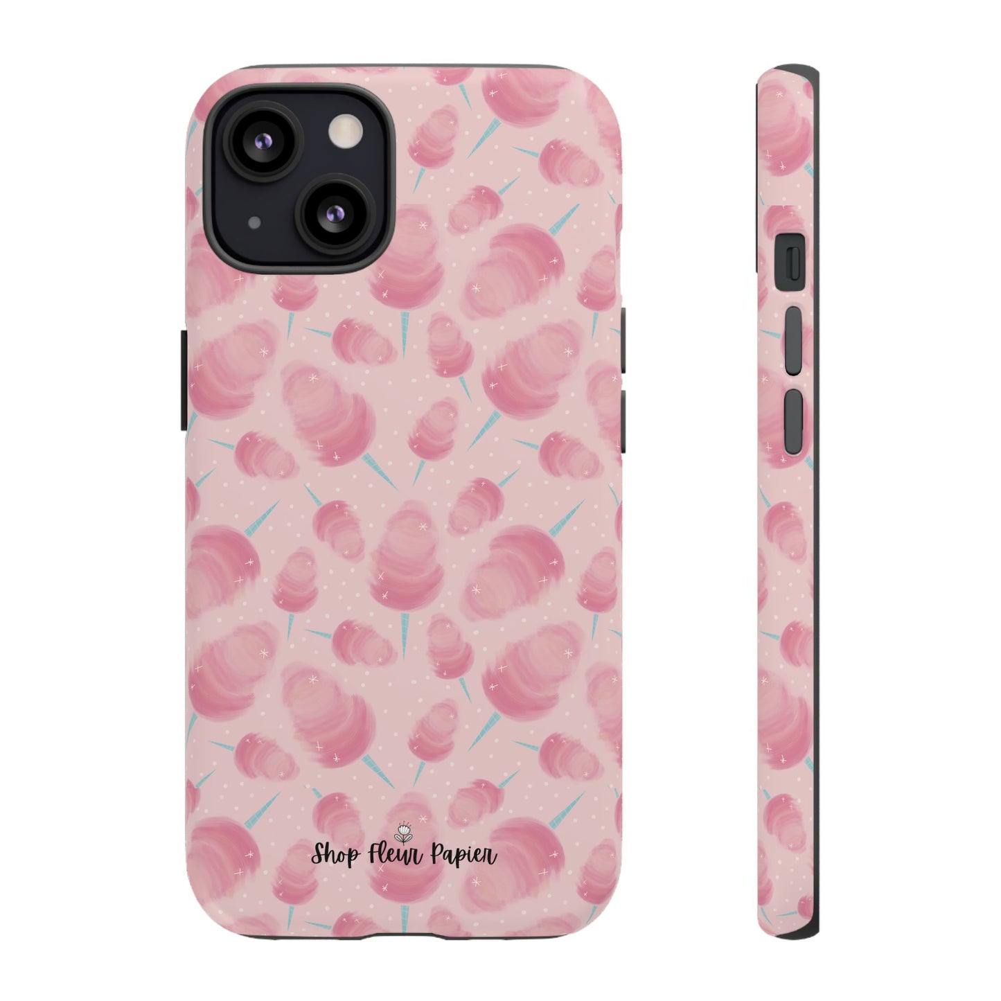 Pink Cotton Candy Tough Phone Case