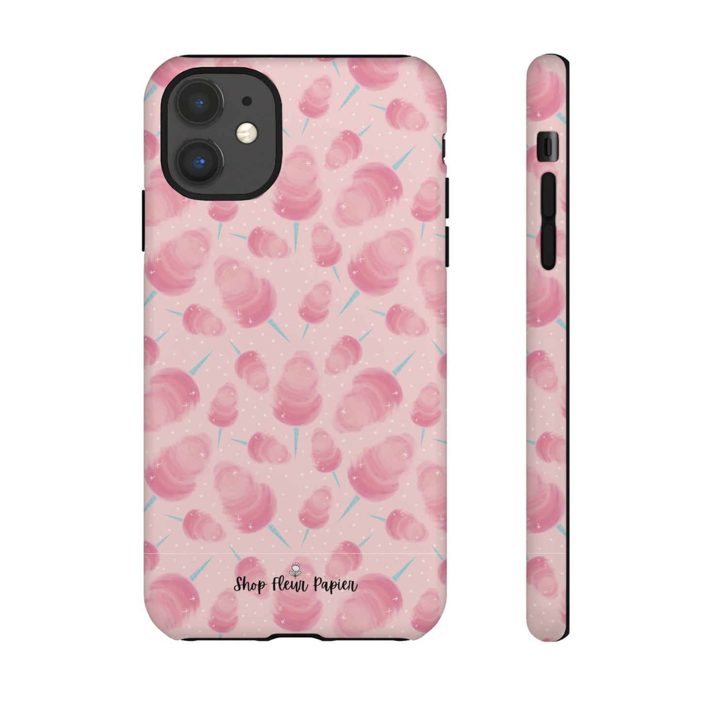 Pink Cotton Candy Tough Phone Case