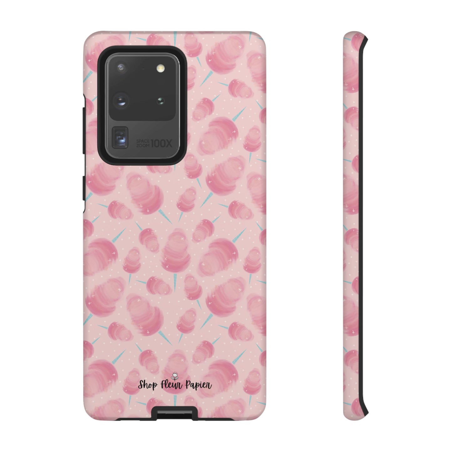 Pink Cotton Candy Tough Phone Case