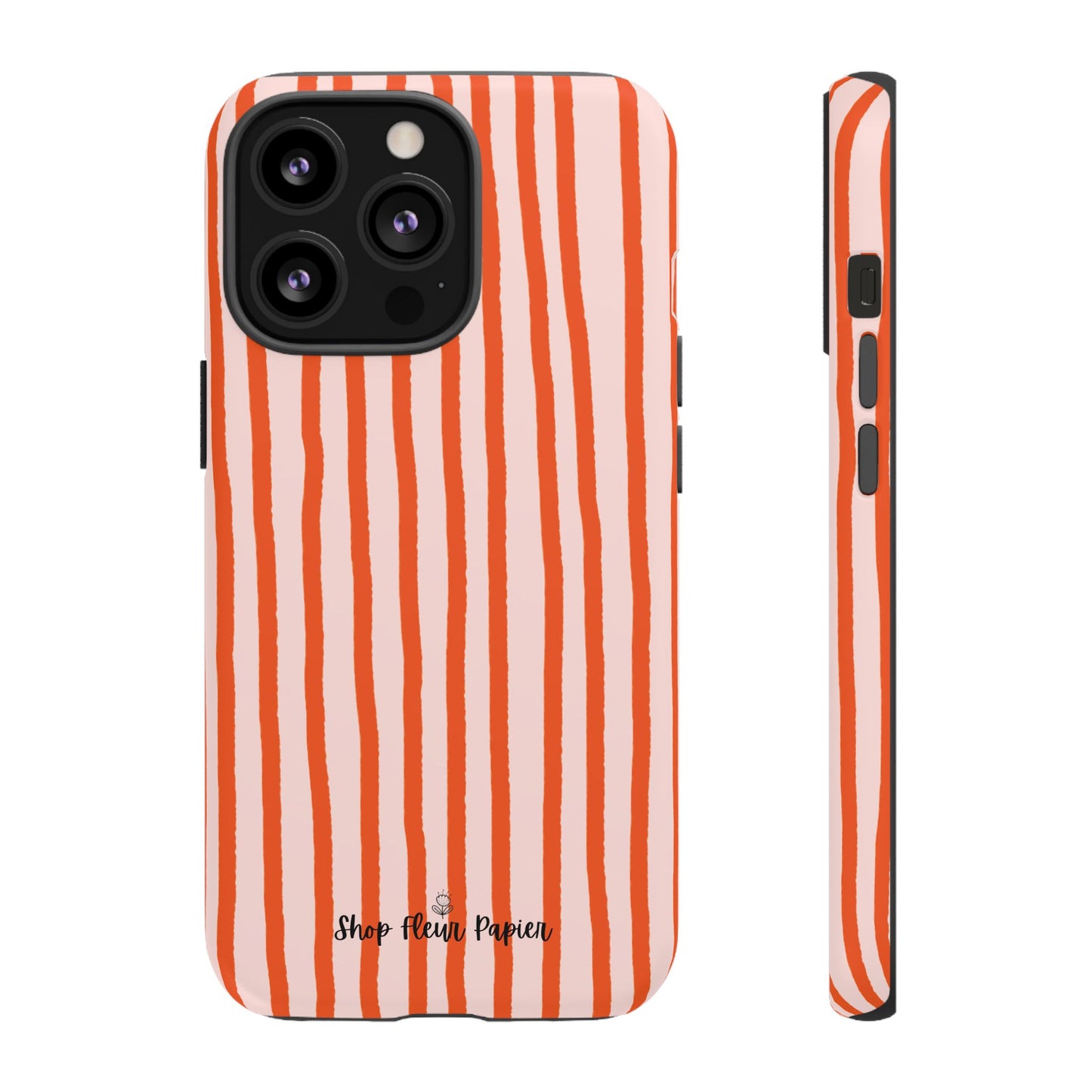 Autumn Stripes Cute Tough Phone Case