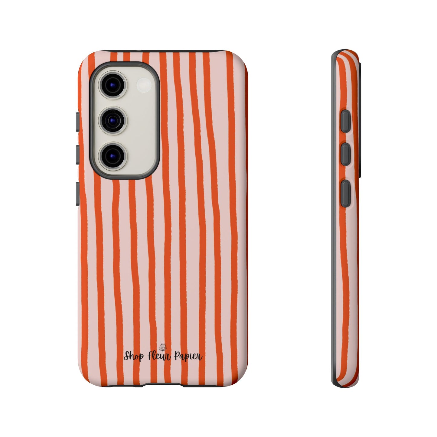 Autumn Stripes Cute Tough Phone Case