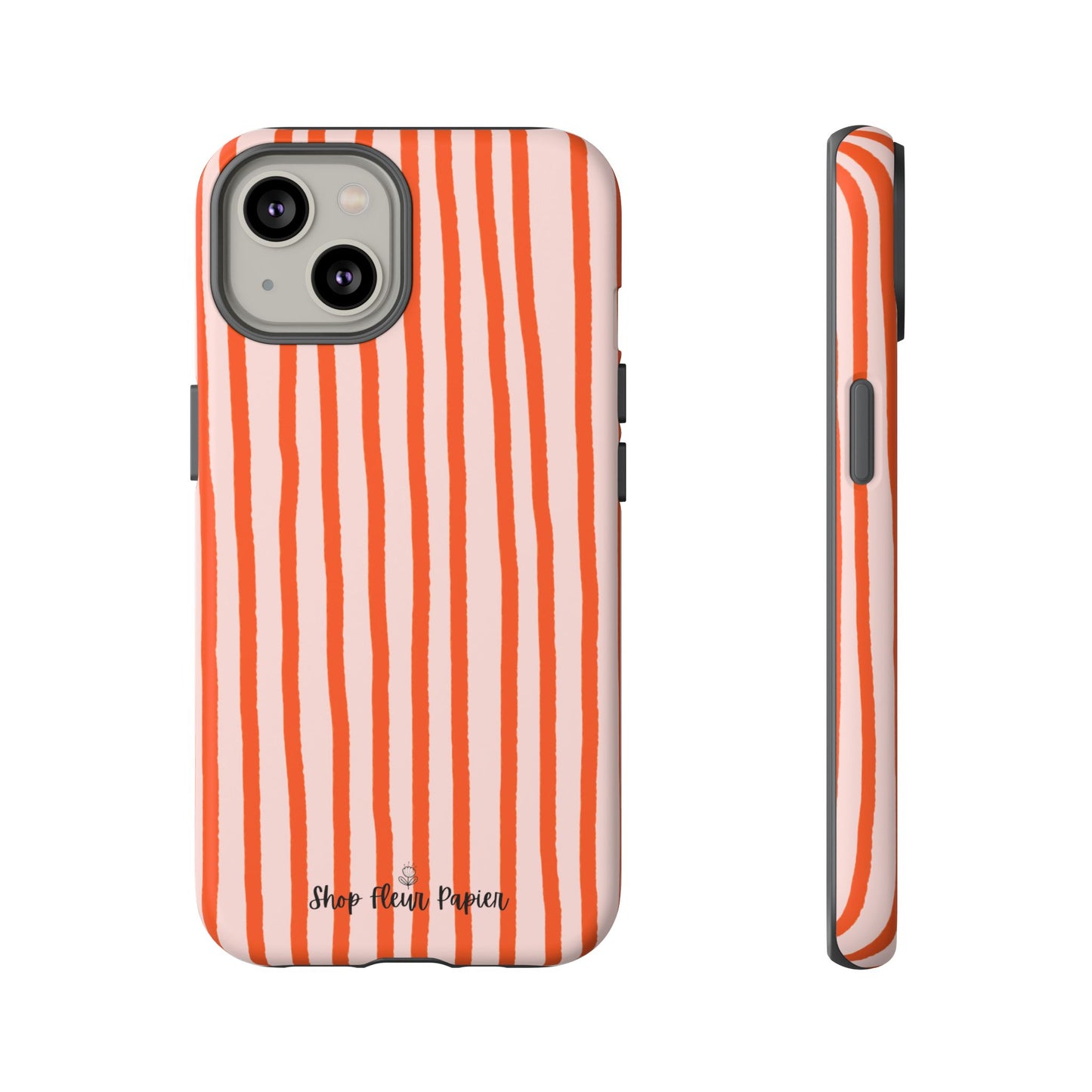 Autumn Stripes Cute Tough Phone Case