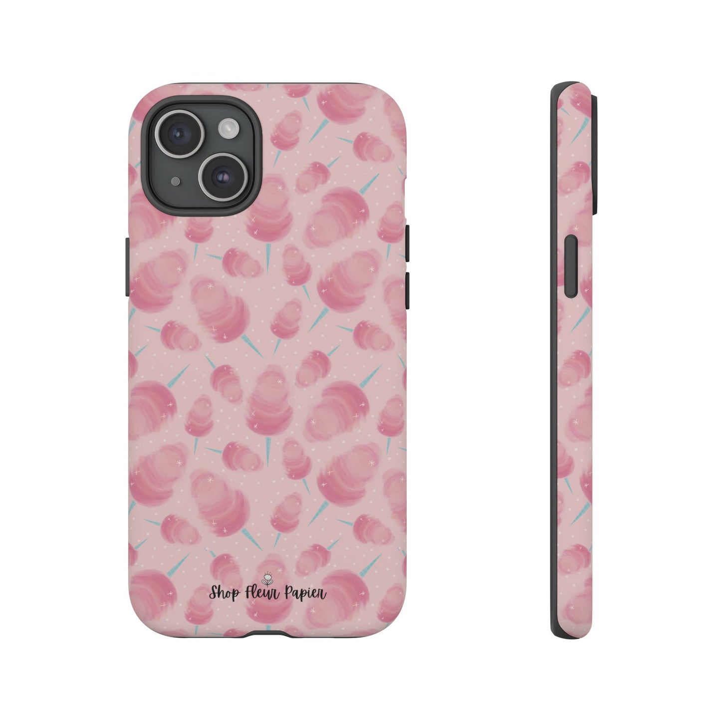 Pink Cotton Candy Tough Phone Case