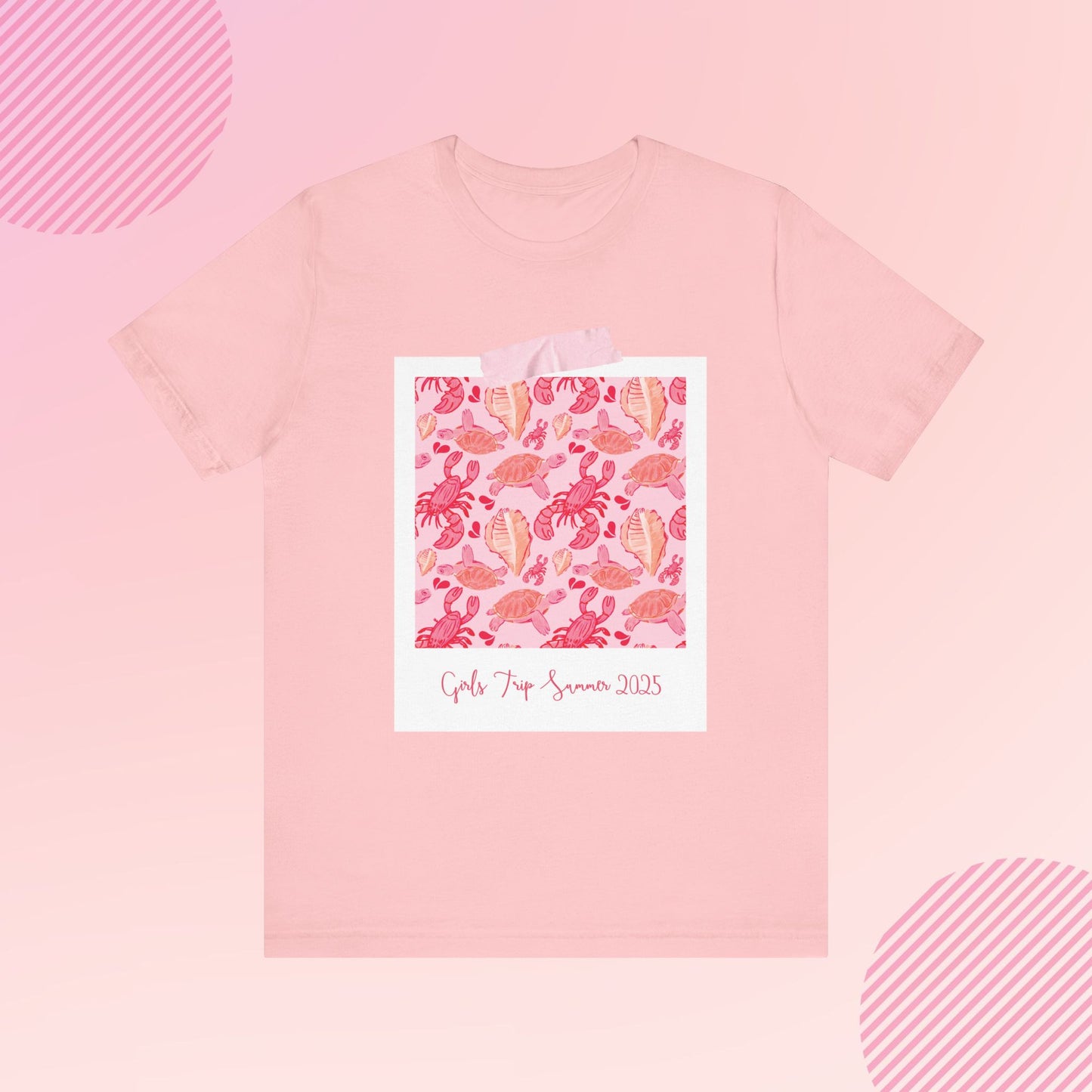 Personalized Seaside Summer Girls Trip Women's Graphic Tee