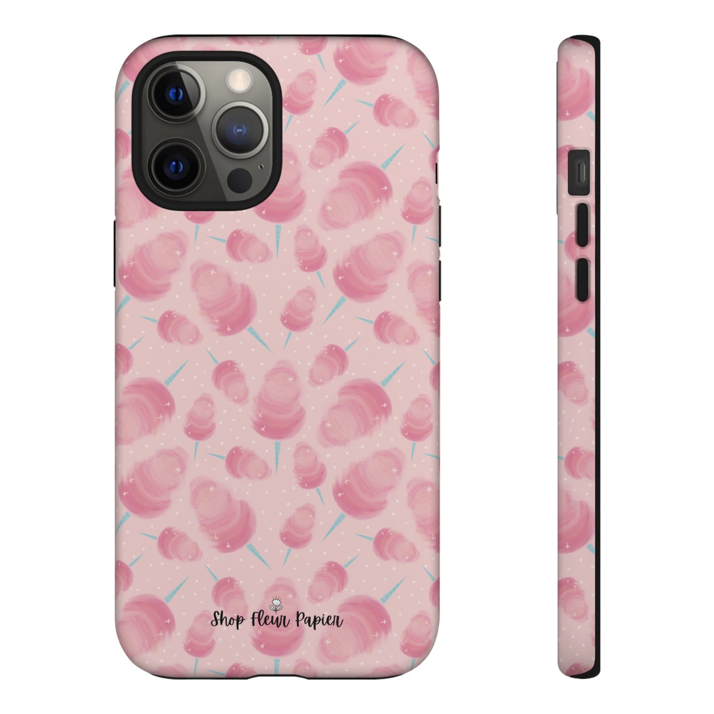 Pink Cotton Candy Tough Phone Case