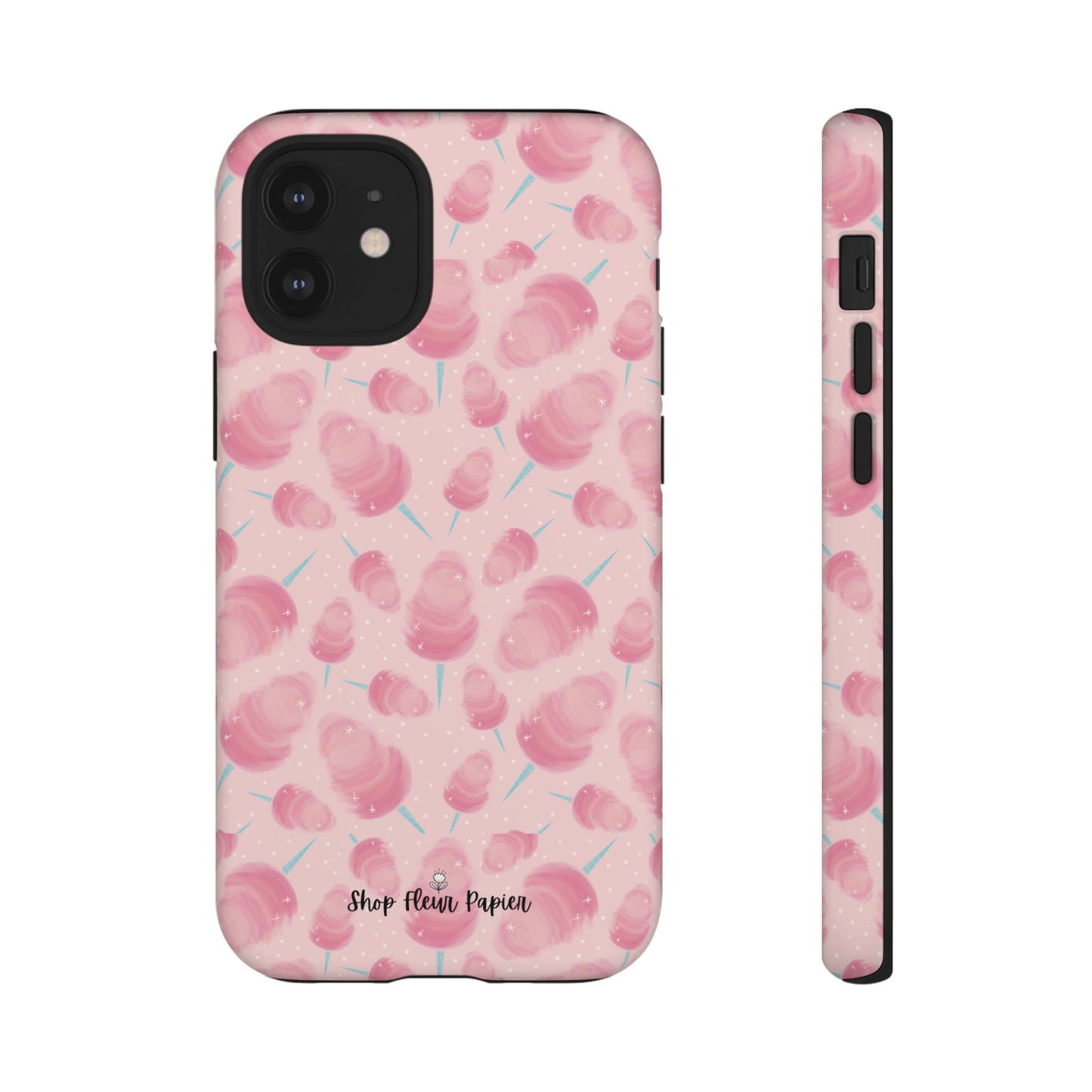 Pink Cotton Candy Tough Phone Case
