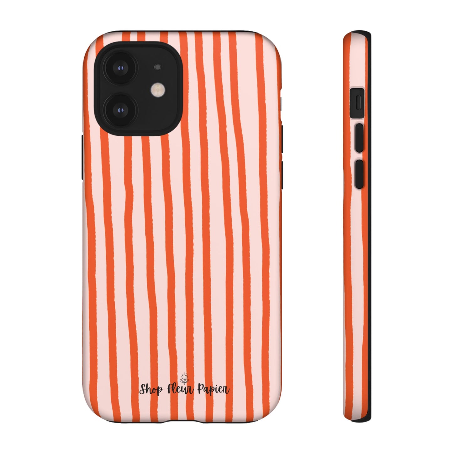Autumn Stripes Cute Tough Phone Case