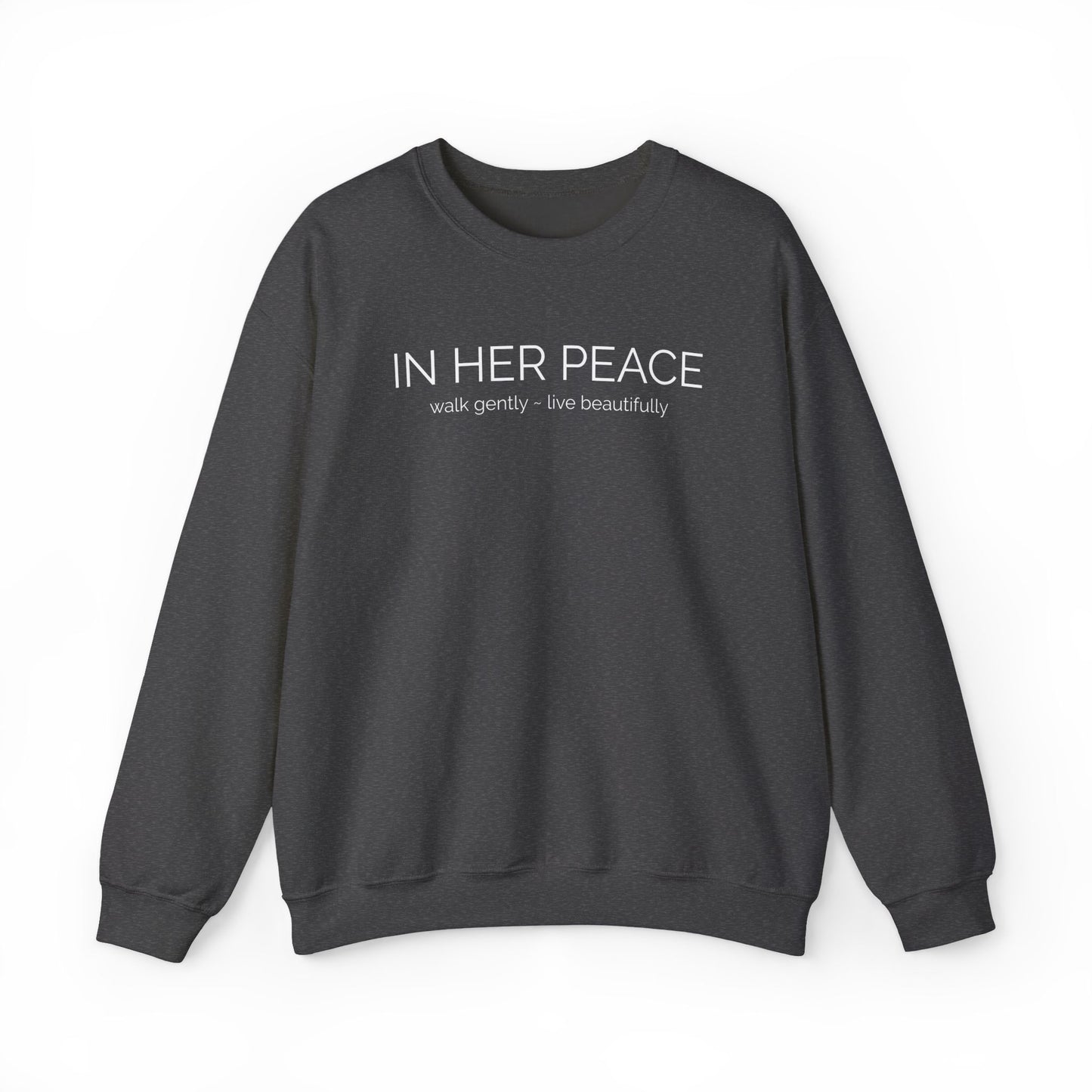 In Her Peace Cozy Blend Crewneck Sweatshirt