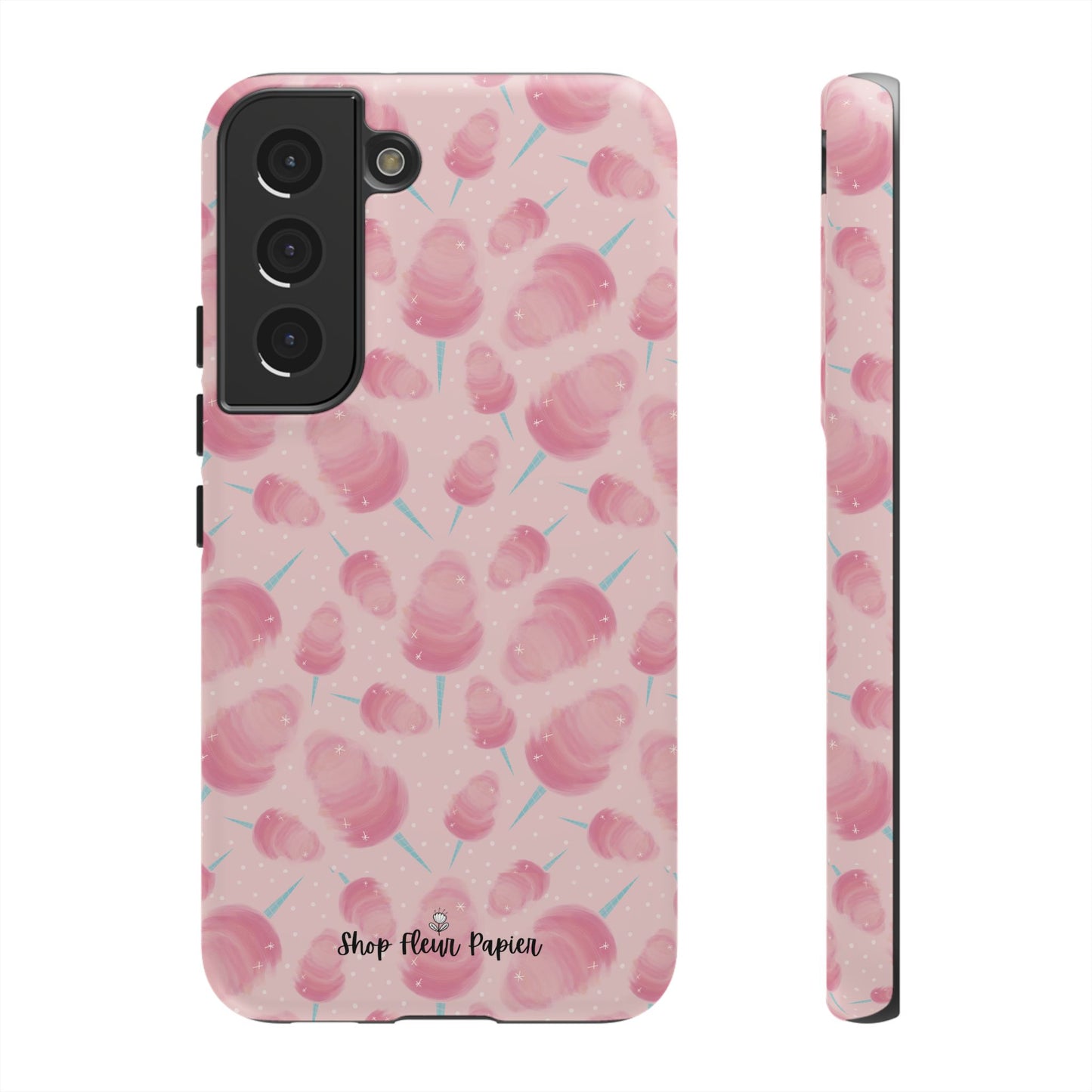 Pink Cotton Candy Tough Phone Case