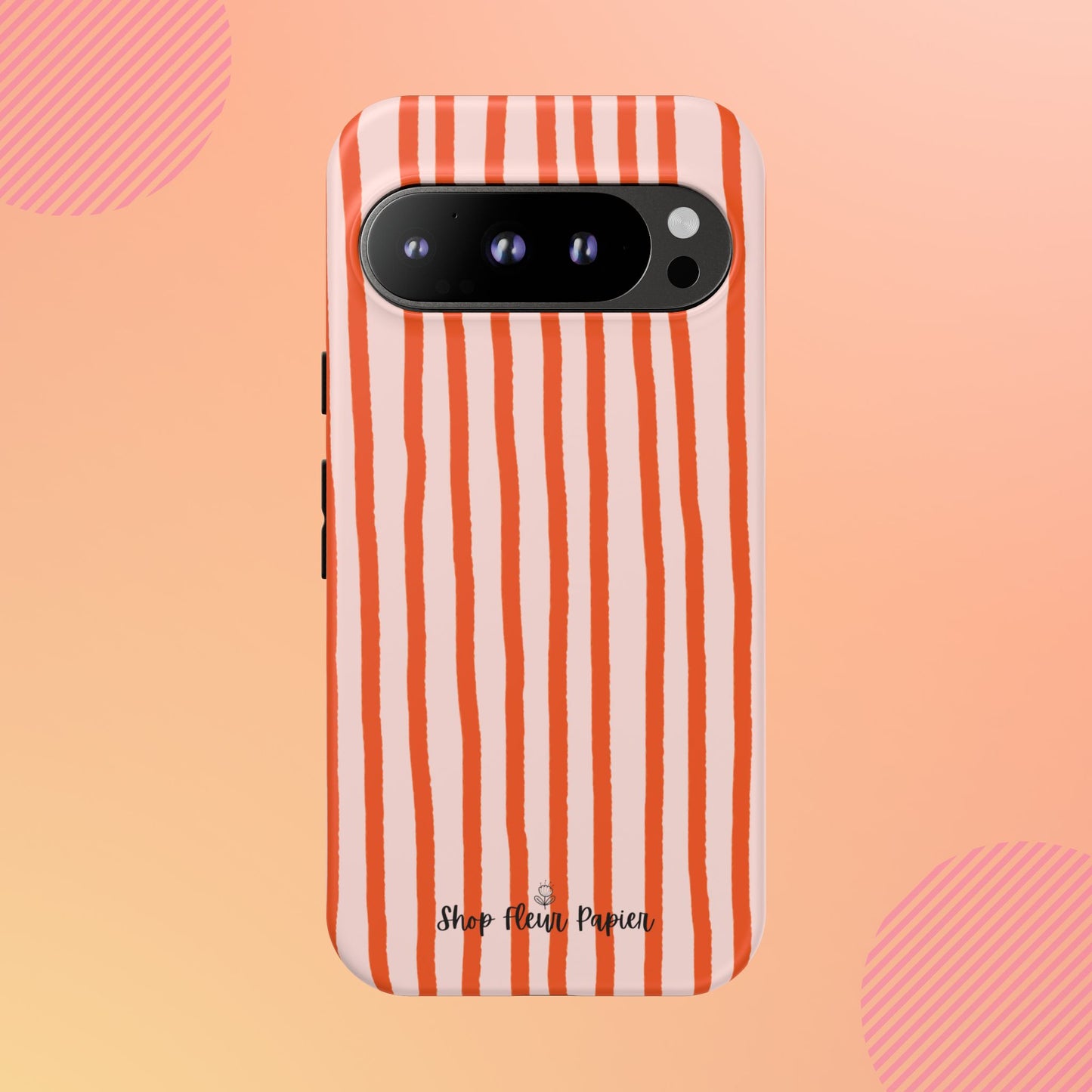 Autumn Stripes Cute Tough Phone Case