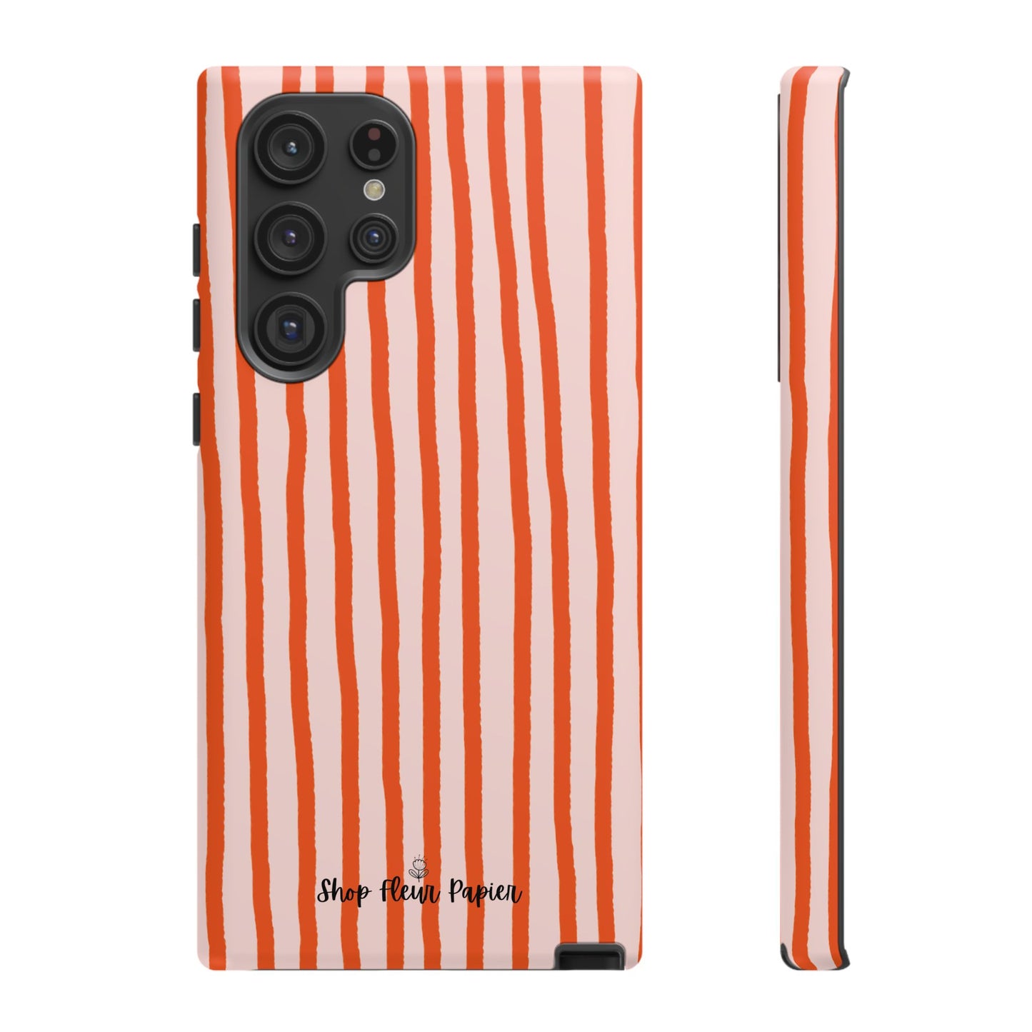 Autumn Stripes Cute Tough Phone Case