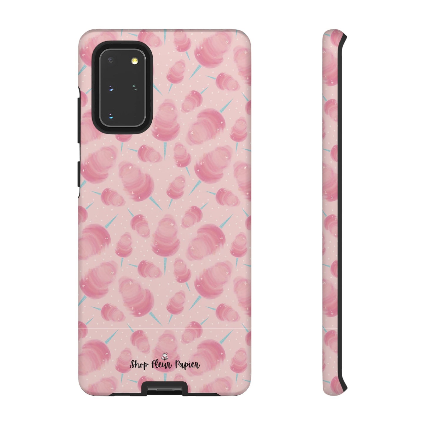 Pink Cotton Candy Tough Phone Case