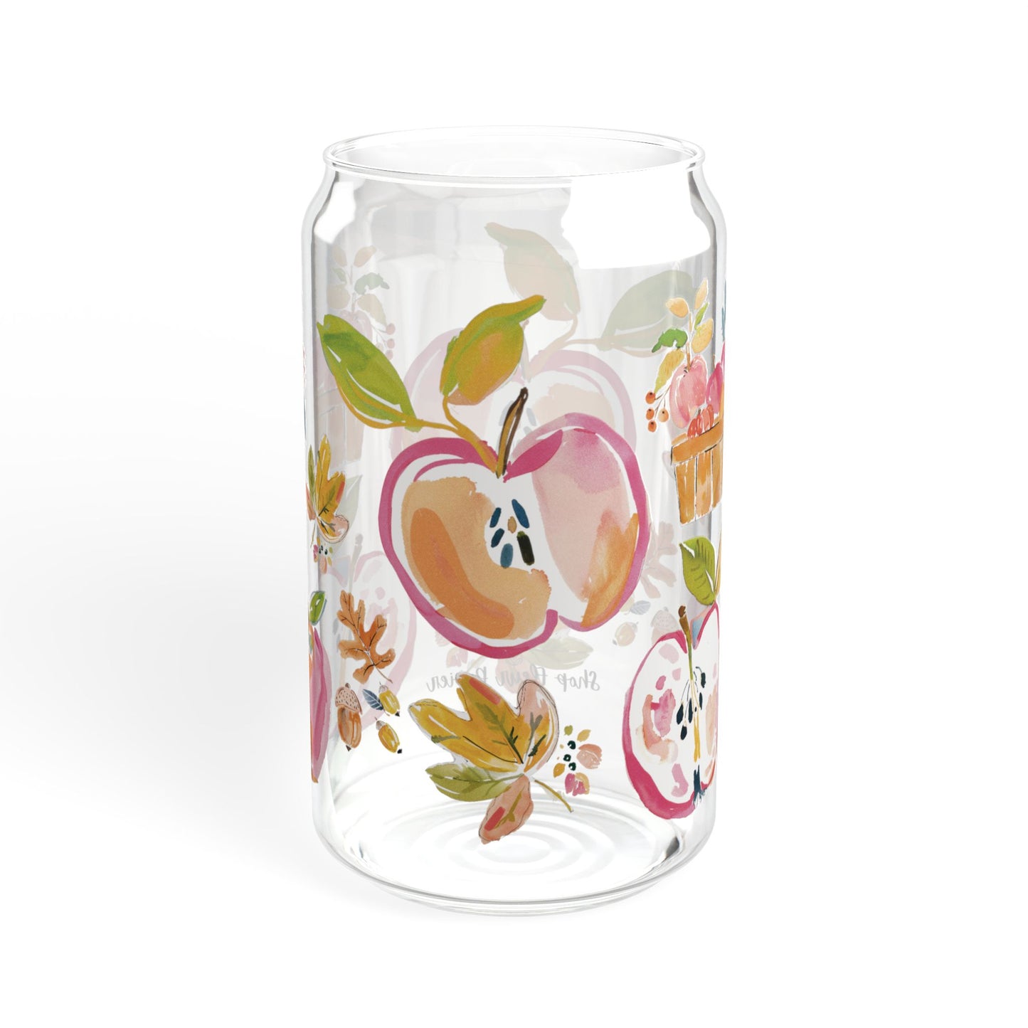 16oz Fall Apple Picking Iced Coffee Tumbler