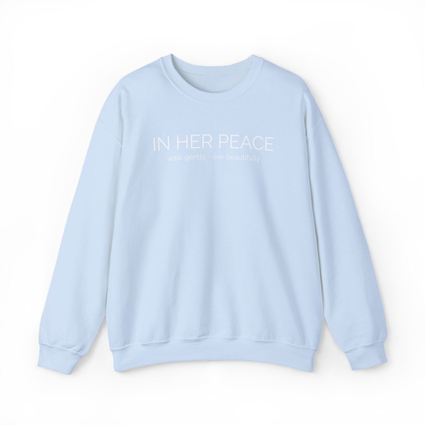 In Her Peace Cozy Blend Crewneck Sweatshirt