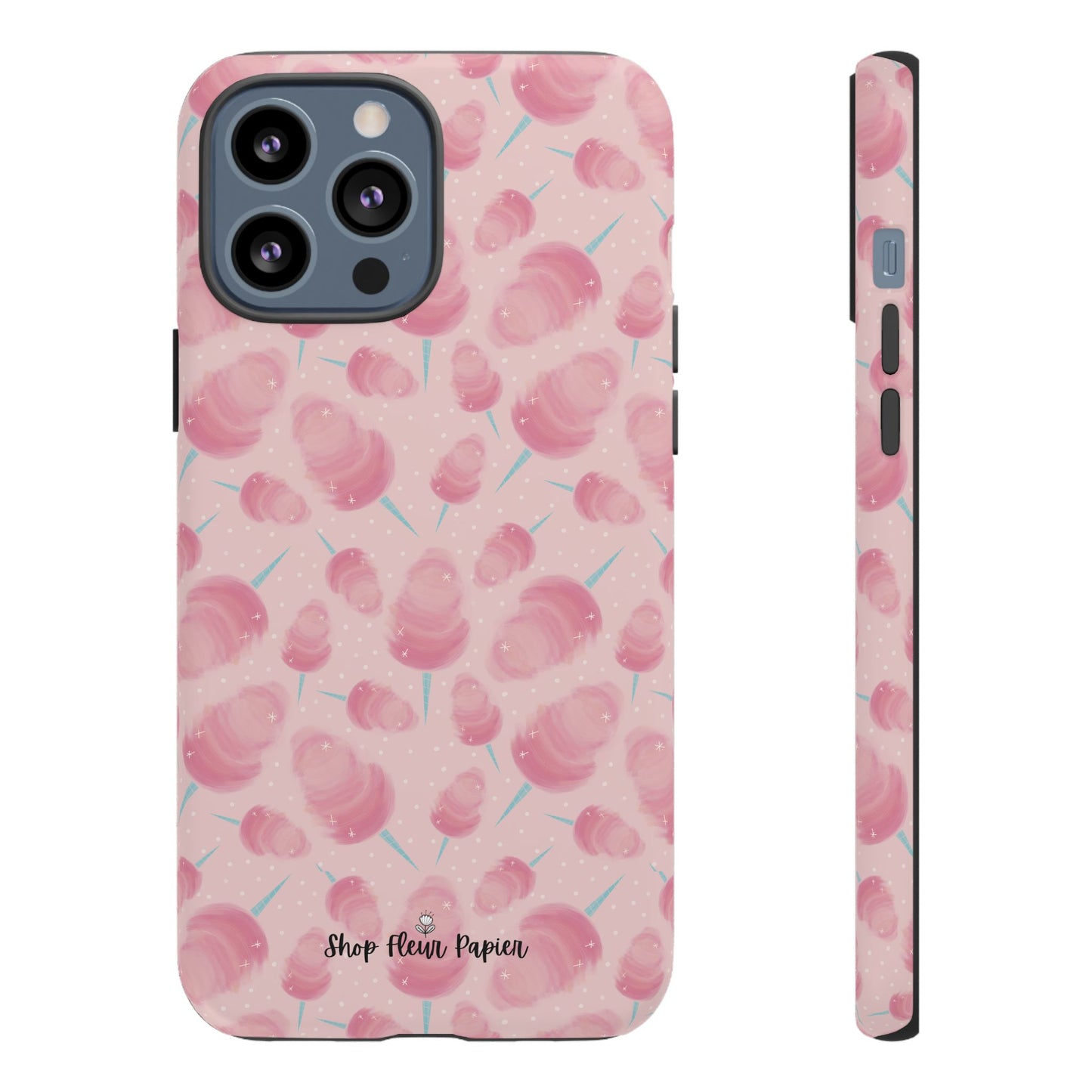 Pink Cotton Candy Tough Phone Case