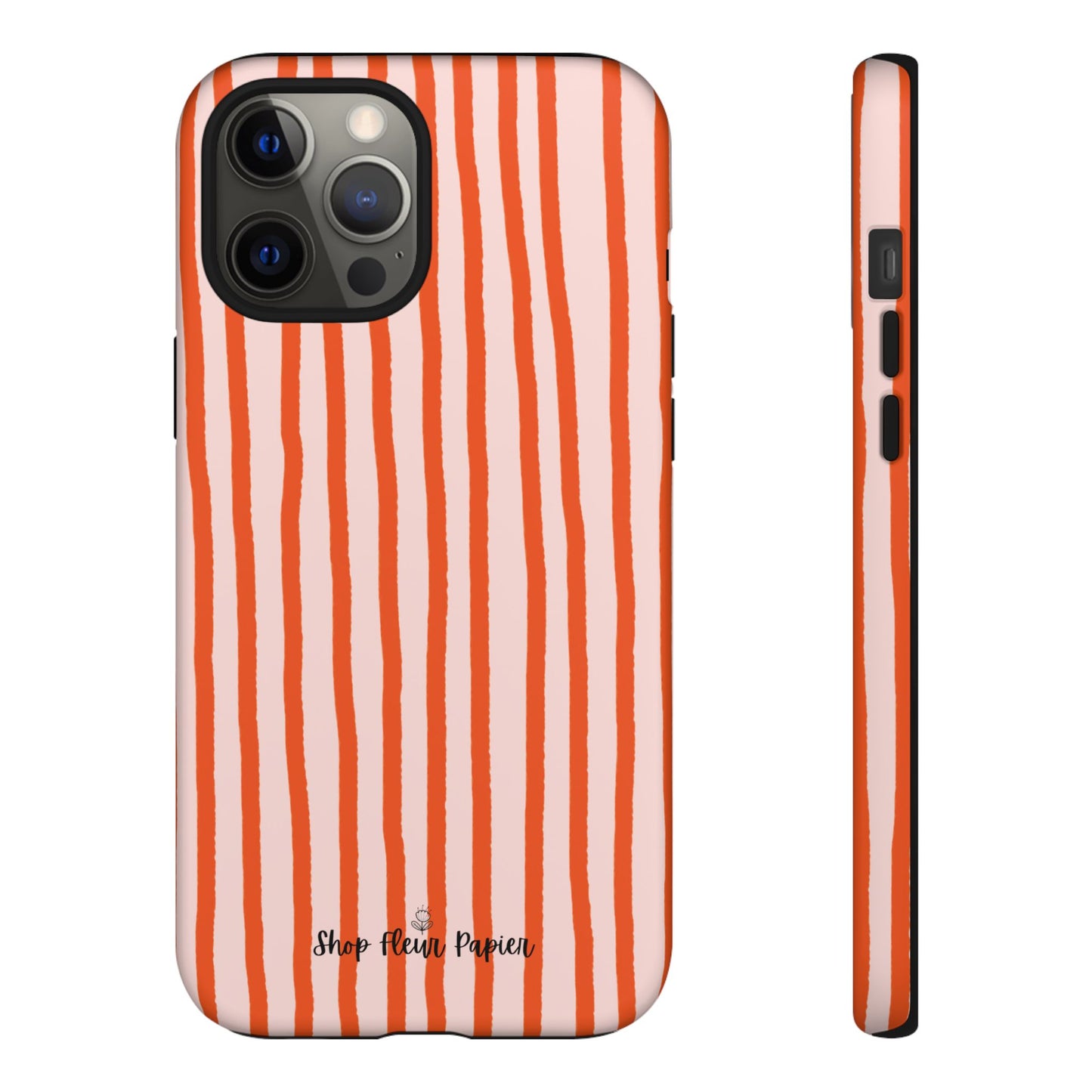 Autumn Stripes Cute Tough Phone Case