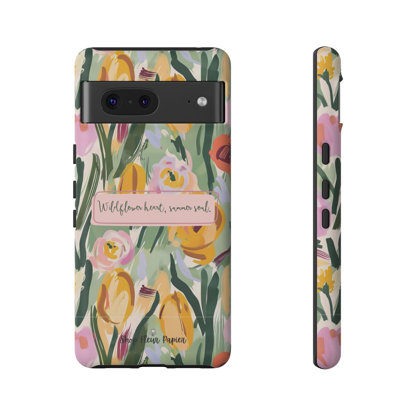 Personalized Wildflower Summer Tough Phone Case