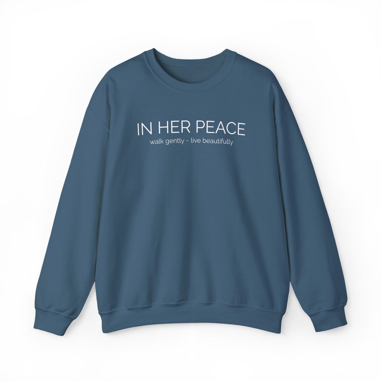 In Her Peace Cozy Blend Crewneck Sweatshirt