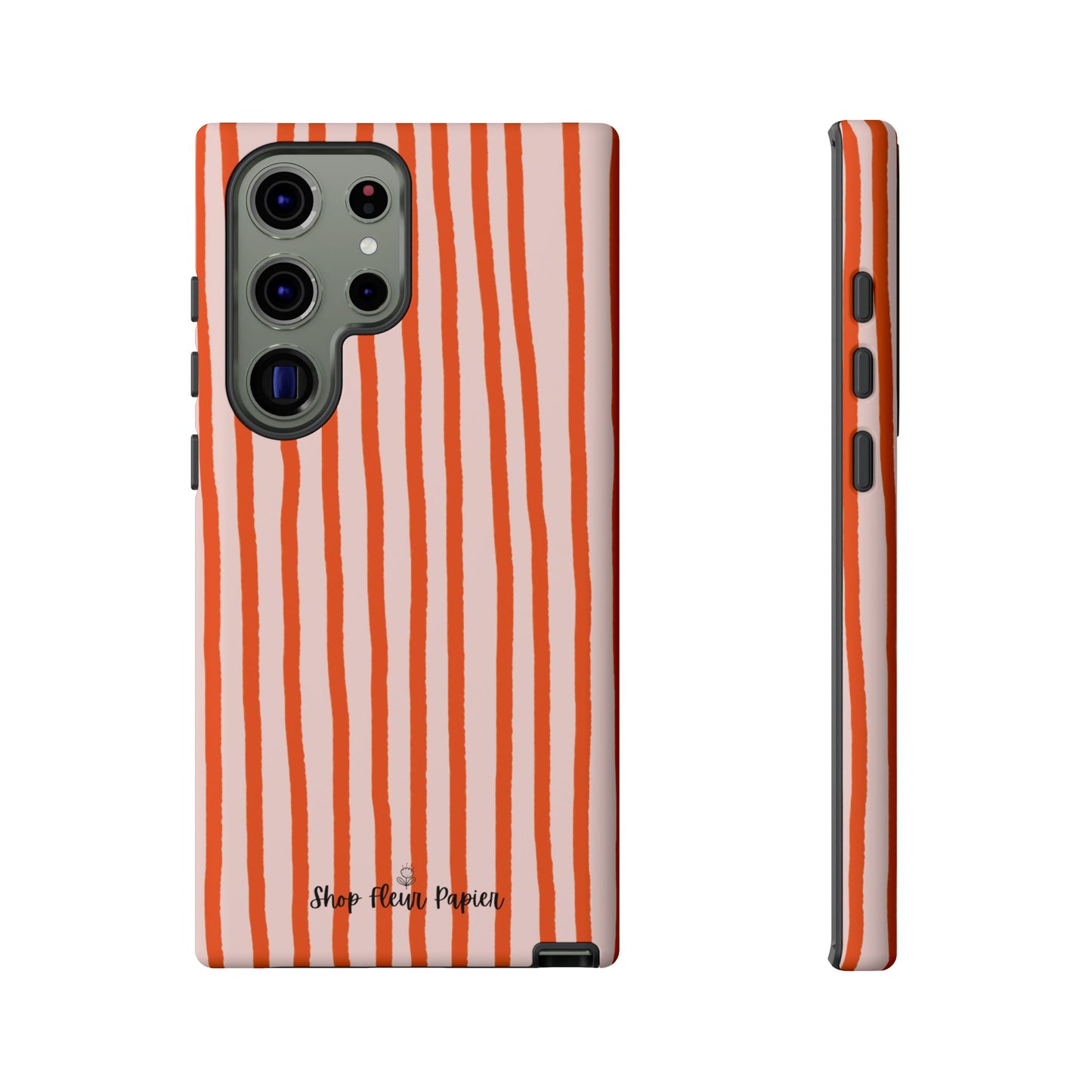 Autumn Stripes Cute Tough Phone Case