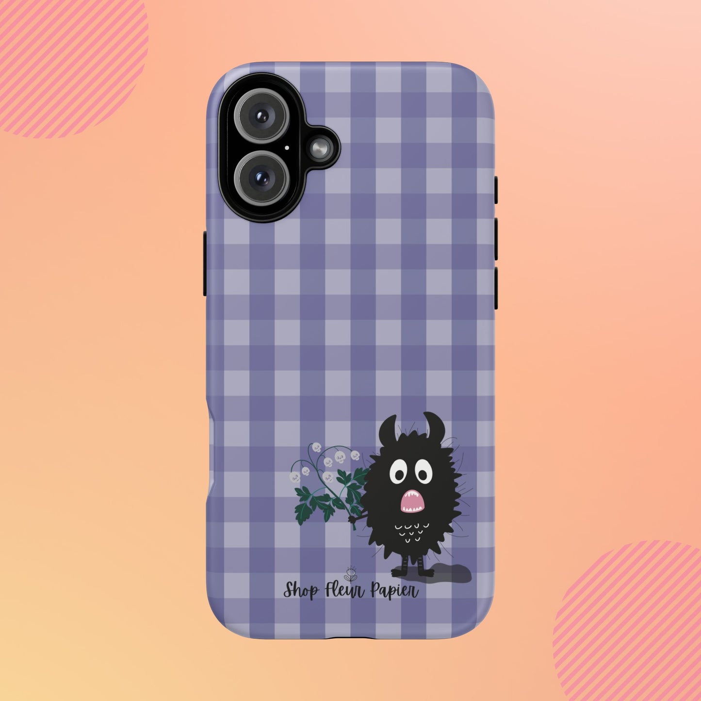 Cute Monster Halloween Tough Phone Case