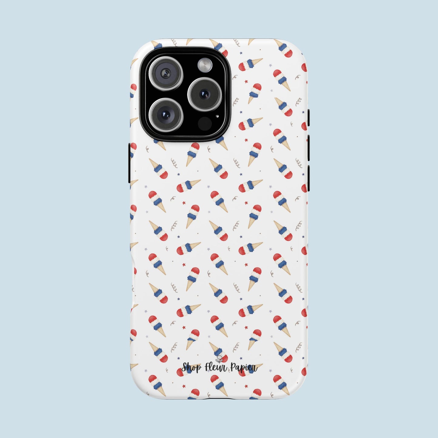 Cute 4th of July Popsicle Tough Phone Case