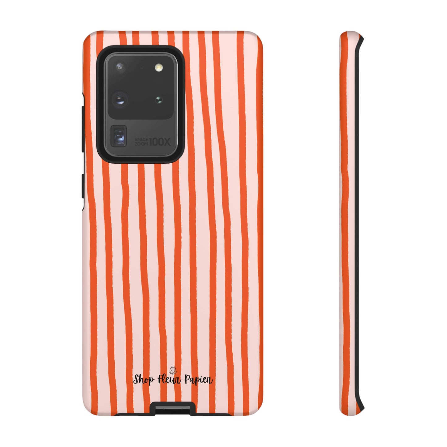 Autumn Stripes Cute Tough Phone Case