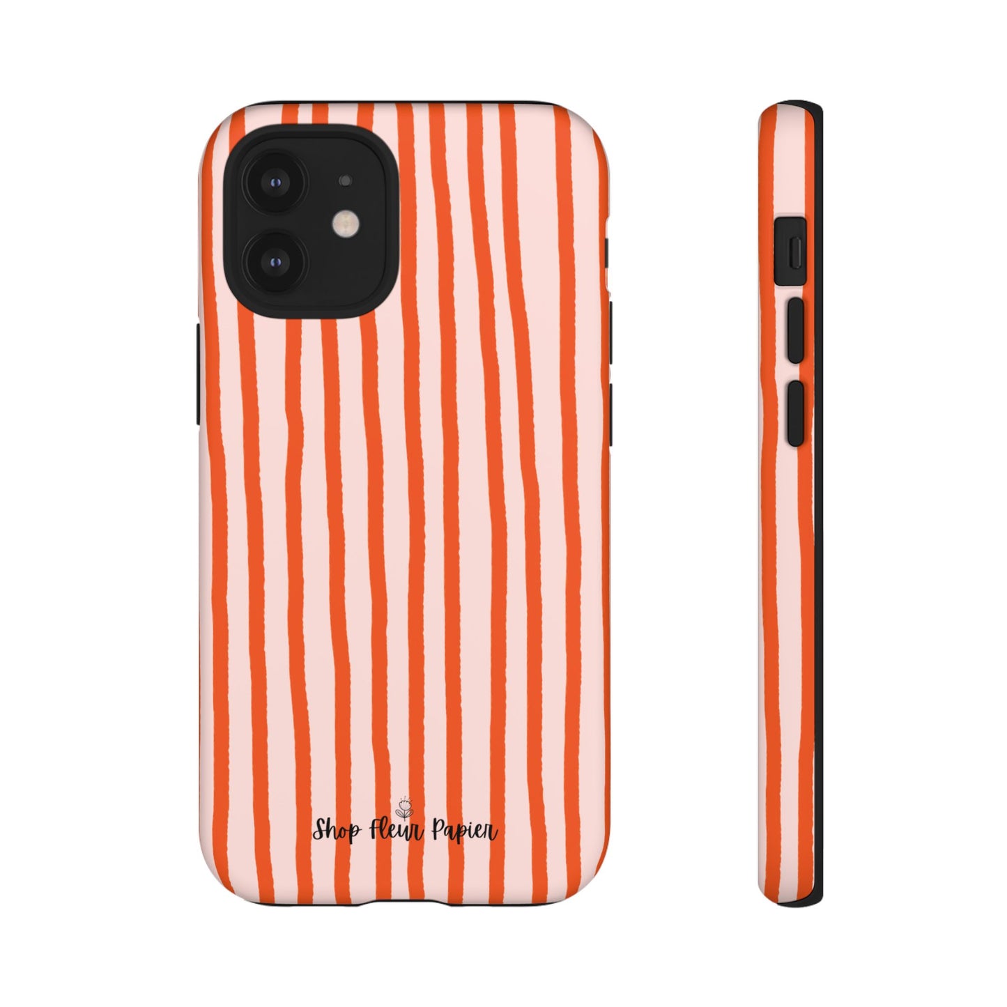 Autumn Stripes Cute Tough Phone Case