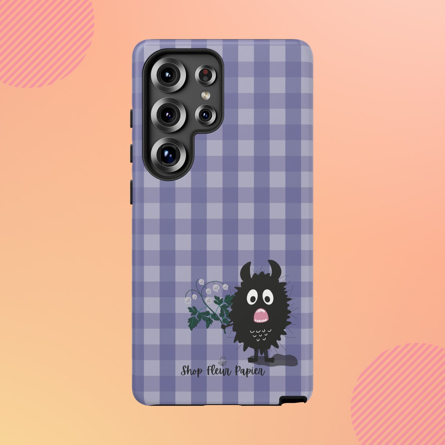Cute Monster Halloween Tough Phone Case