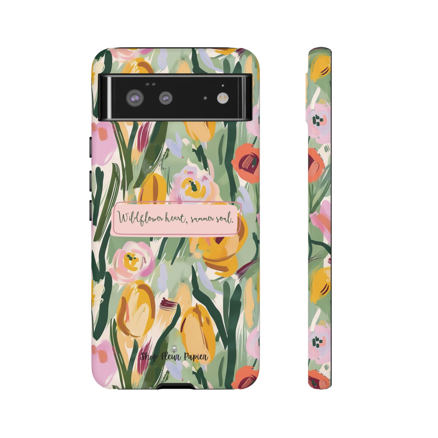 Personalized Wildflower Summer Tough Phone Case