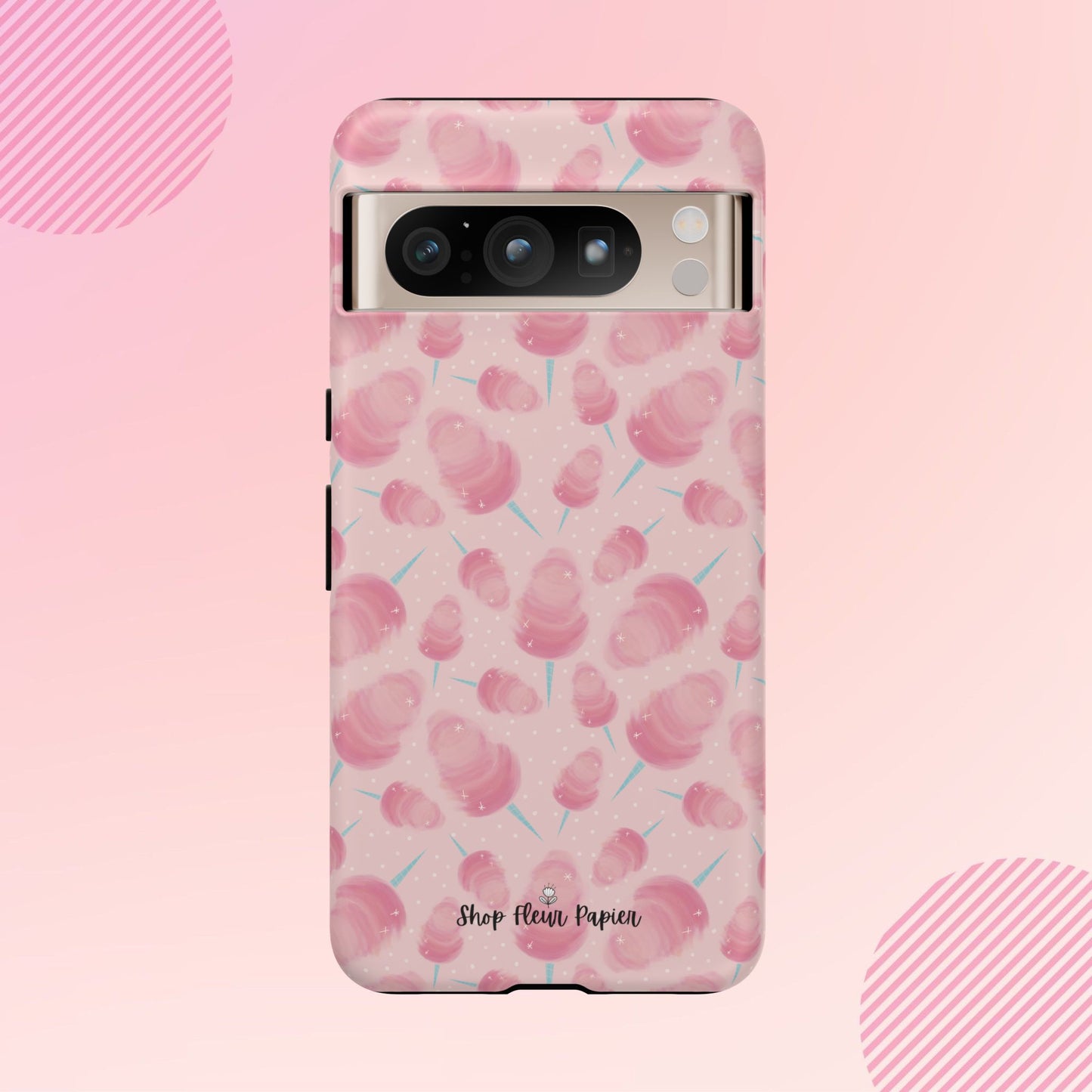 Pink Cotton Candy Tough Phone Case