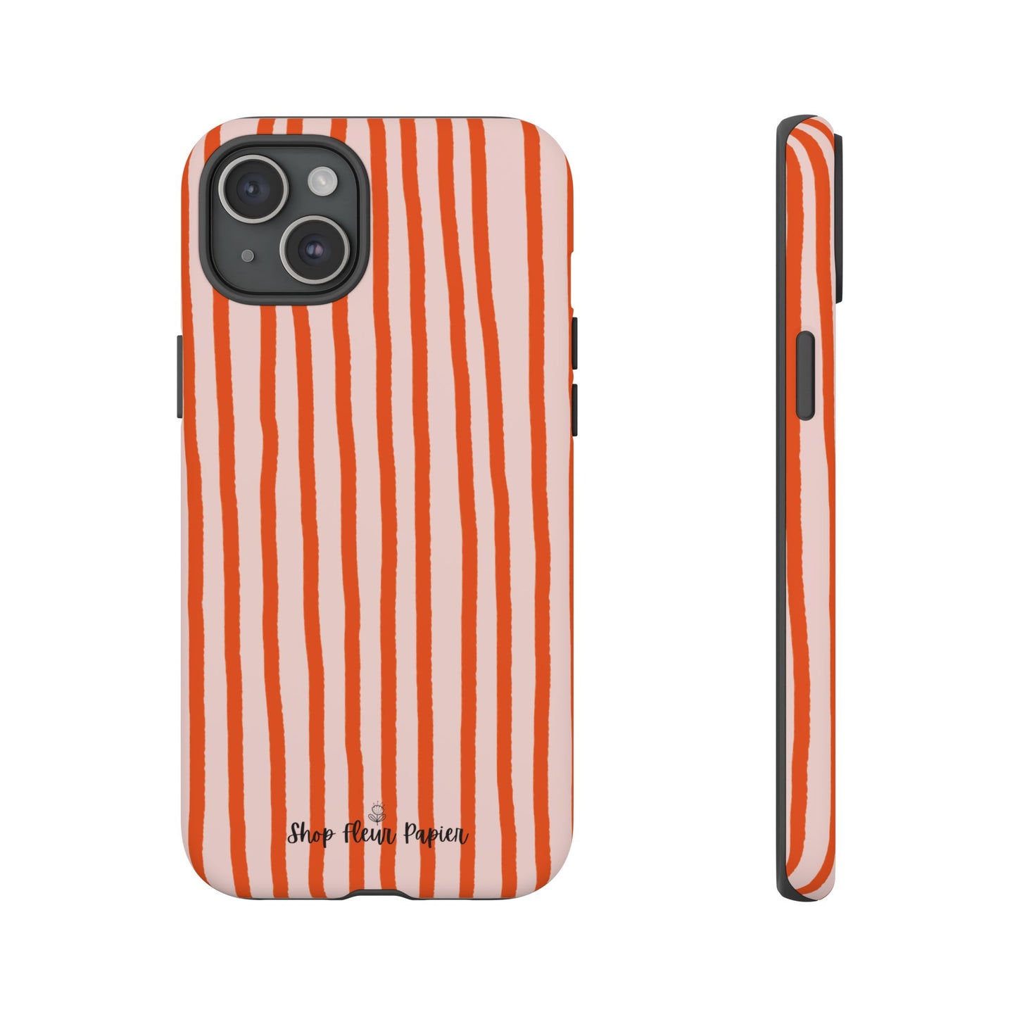 Autumn Stripes Cute Tough Phone Case