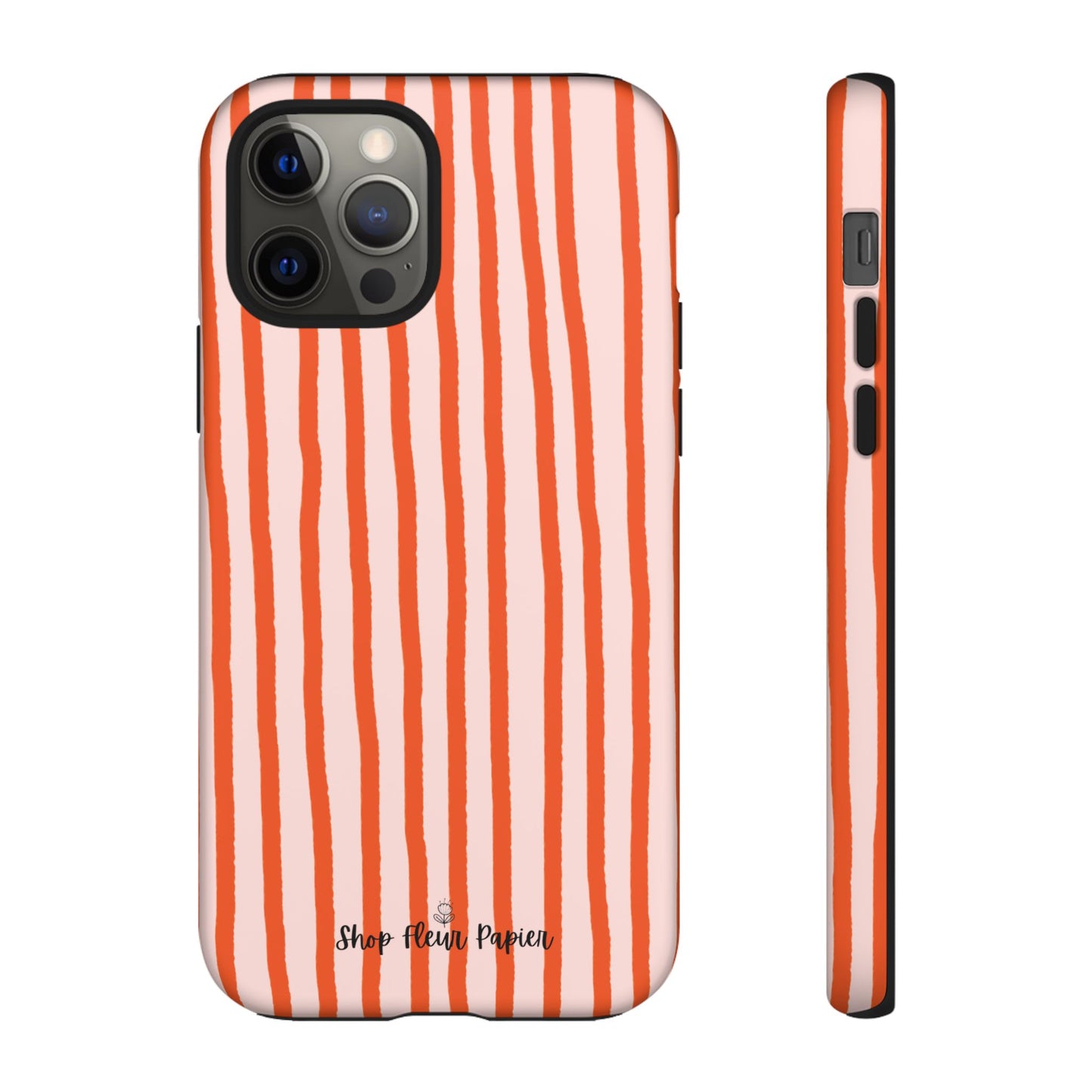 Autumn Stripes Cute Tough Phone Case