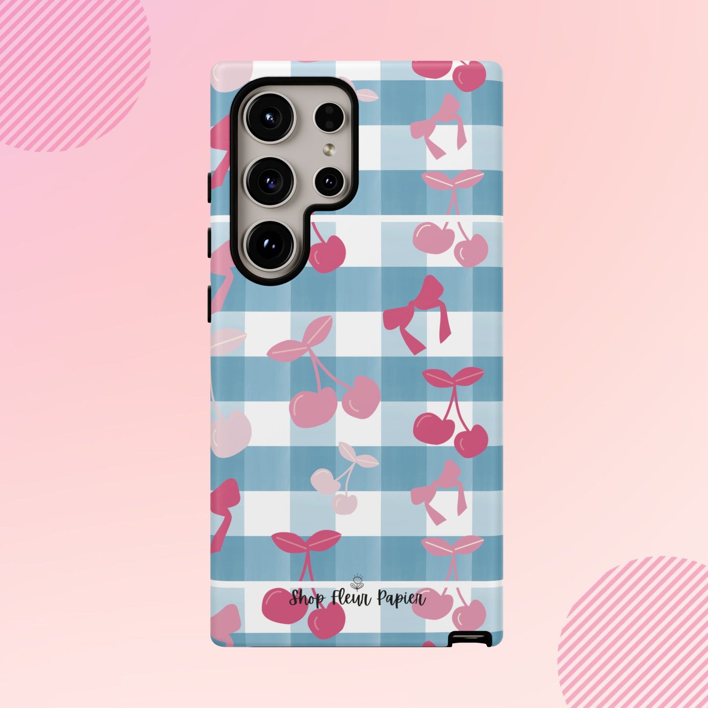 Coquette Summer Cherry Tough Phone Case