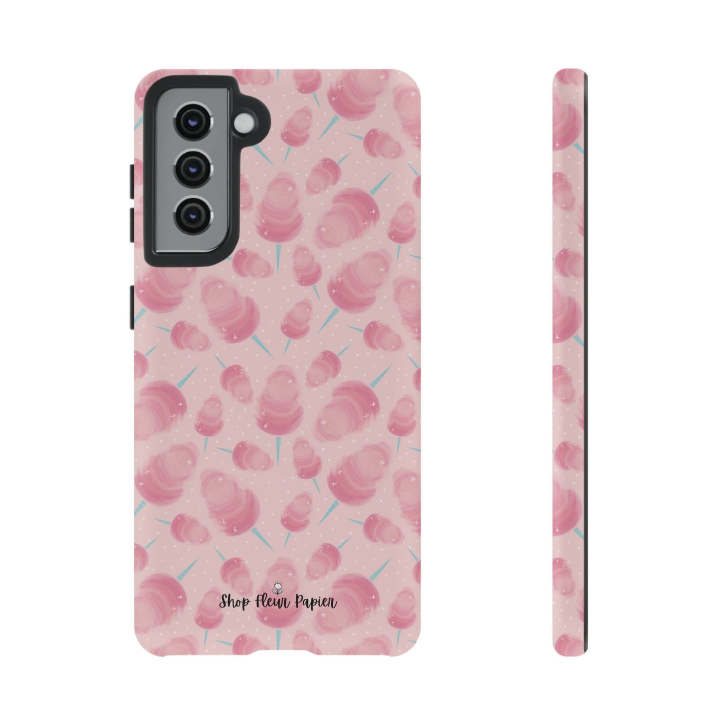 Pink Cotton Candy Tough Phone Case